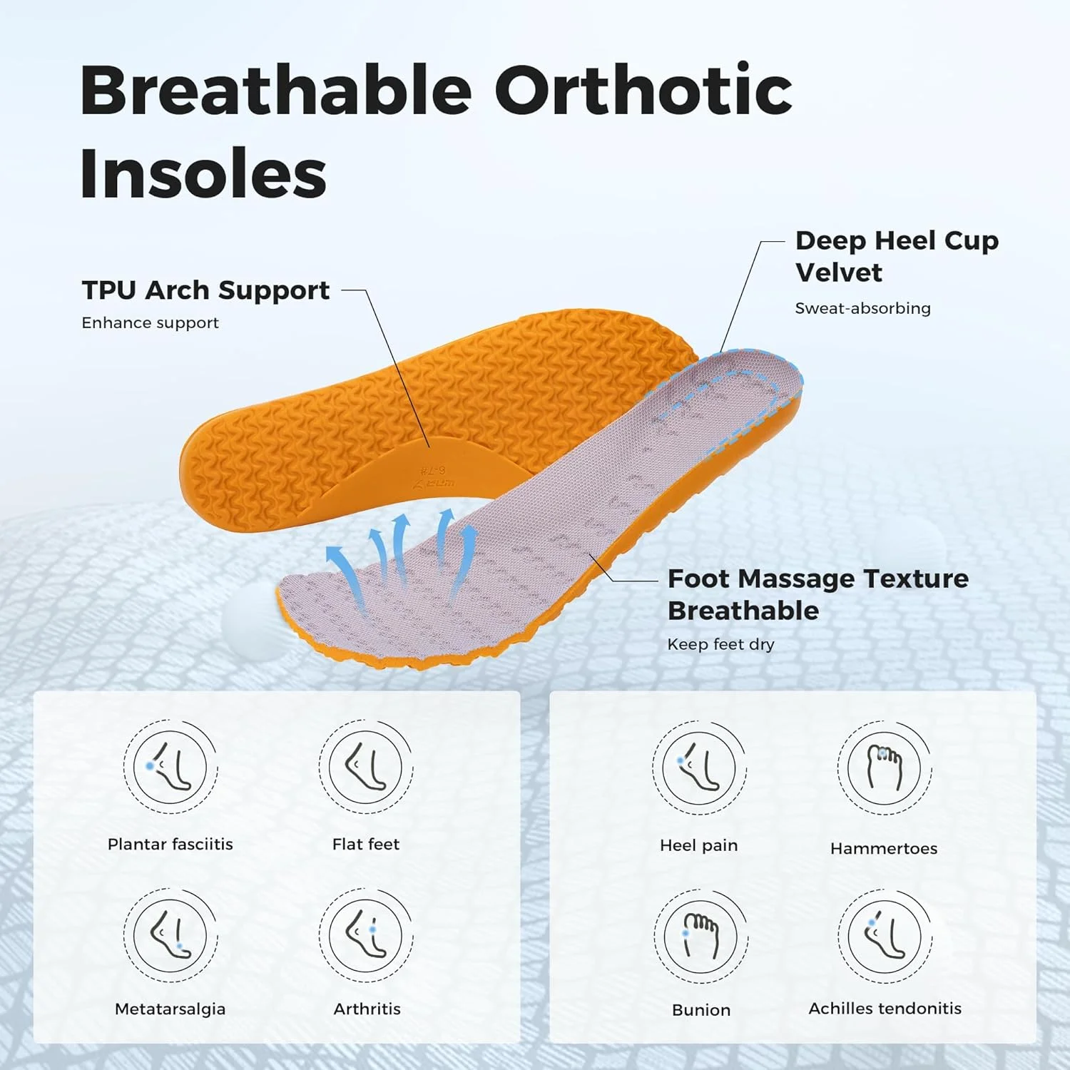 کفش ورزشی زنانه هوجات با پشتیبانی از قوس پا، پنجه پهن، مناسب برای پلانتار فاسیایتی، ارتوپدی، پیاده روی، کفش ورزشی راحت، مناسب باشگاه، سایز 36-42