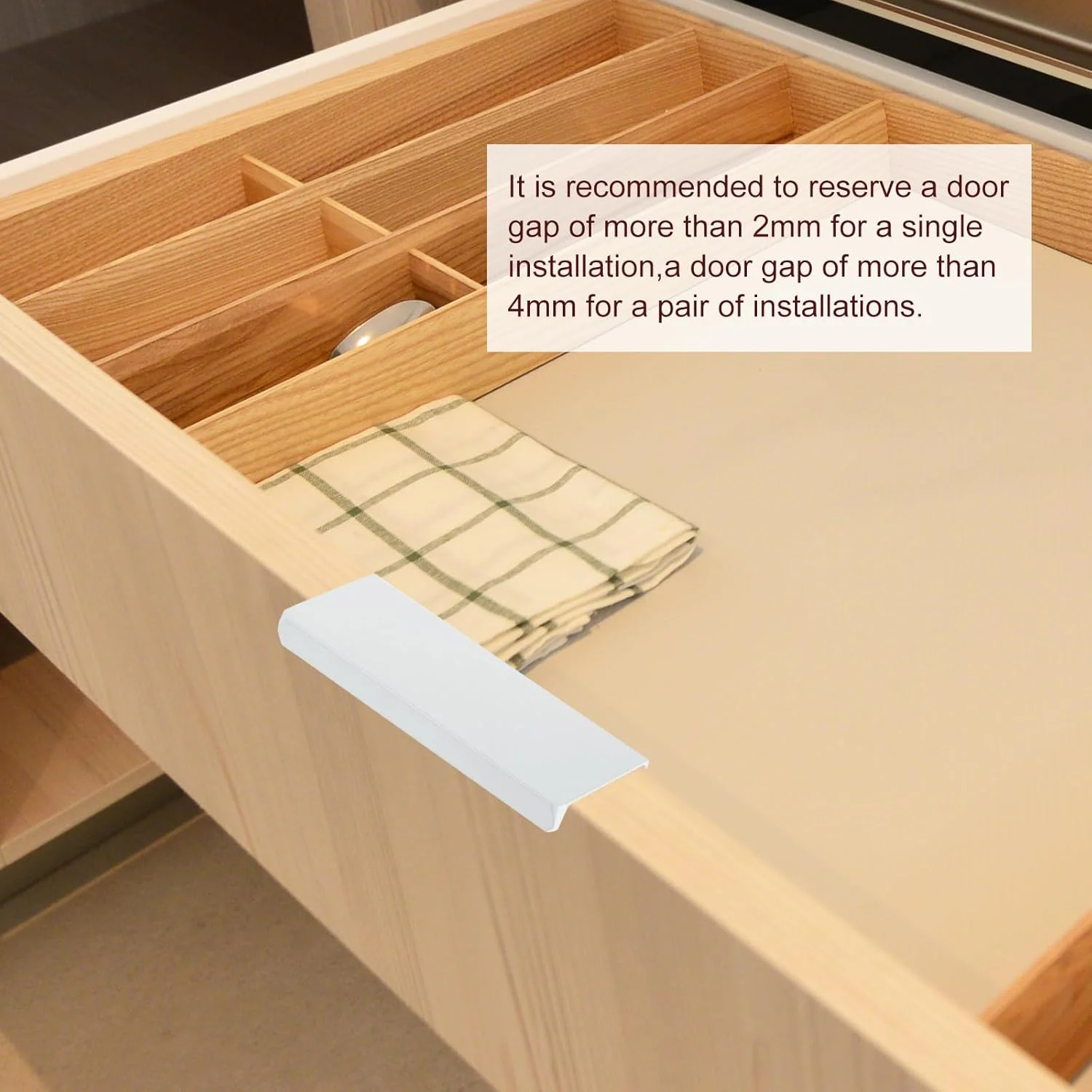 دستگیره لبه انگشتی کابینت سورسیینگ مپ، 10 عدد 200 میلی متر / 7.87 اینچ آلیاژ آلومینیوم نصب پشتی دستگیره های مخفی کابینت دستگیره پنهان برای کابینت کشو آشپزخانه منزل، سفید دستگیره لبه انگشتی کابینت سورسیینگ مپ، 10 عدد 200 میلی متر / 7.87 اینچ آلیاژ آلومینیوم نصب پشتی دستگیره های مخفی کابینت دستگیره پنهان برای کابینت کشو آشپزخانه منزل، سفید