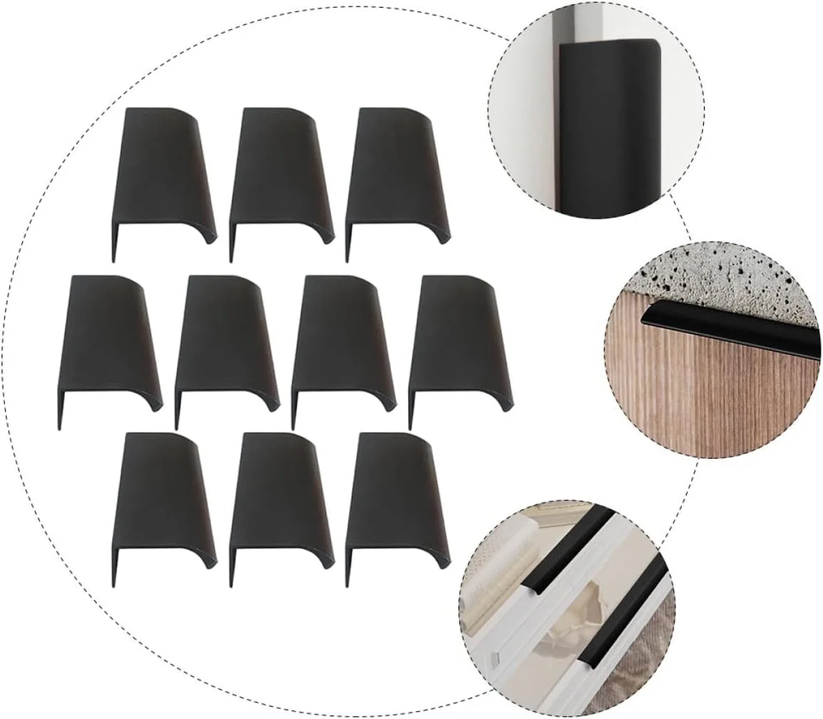 دستگیره کابینت کشویی مشکی، دستگیره های مخفی کابینت، نصب انگشتی مشکی دستگیره کابینت کشویی مشکی، دستگیره های مخفی کابینت، نصب انگشتی مشکی