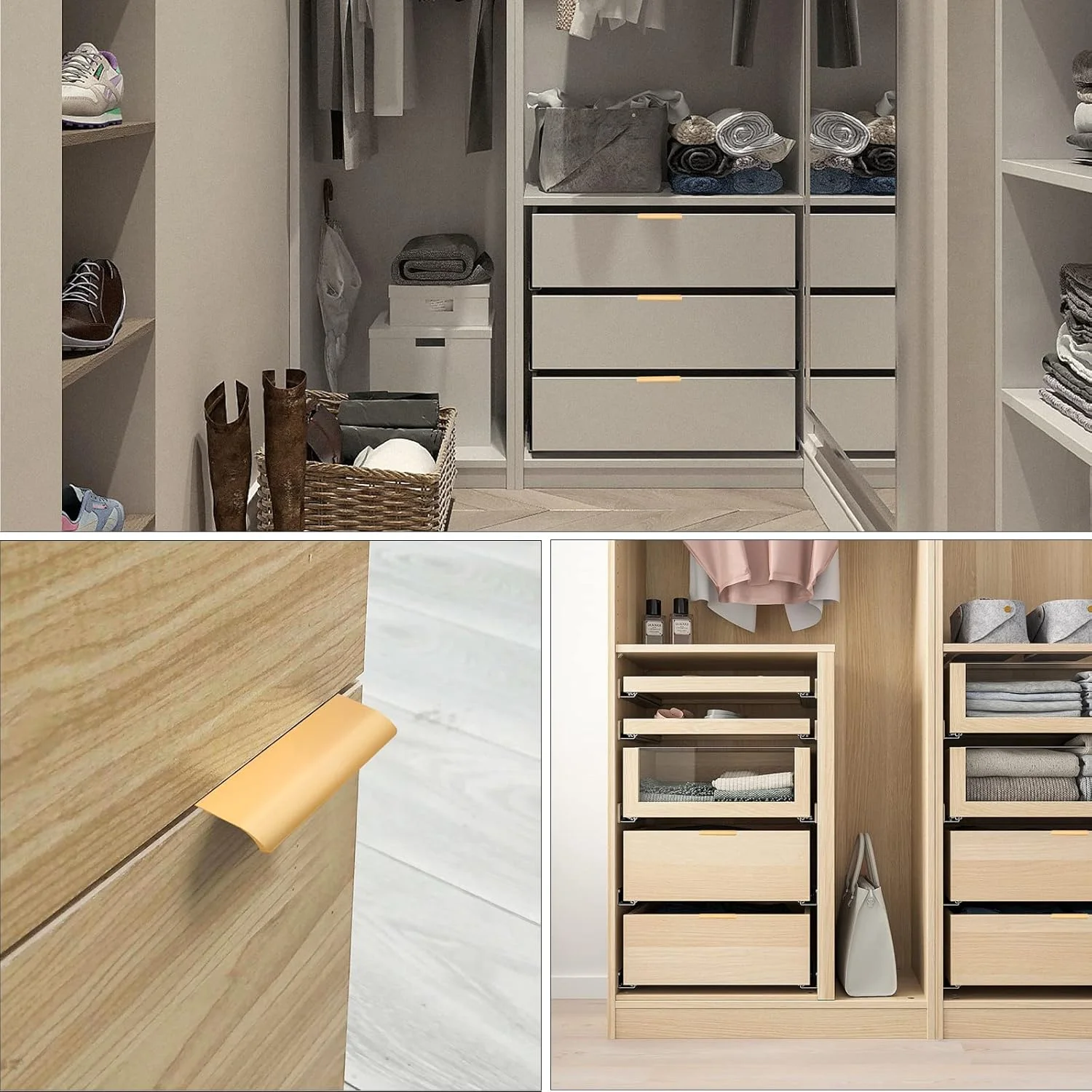 دستگیره مخفی لبه ای کمانی آلومینیومی Bivethoi بسته 10 عددی، 120 میلی متر / 4.72 اینچ، دستگیره پشتی برای درب کابینت کشو آشپزخانه به همراه پیچ و پیچ گوشتی - رزگلد دستگیره مخفی لبه ای کمانی آلومینیومی Bivethoi بسته 10 عددی، 120 میلی متر / 4.72 اینچ، دستگیره پشتی برای درب کابینت کشو آشپزخانه به همراه پیچ و پیچ گوشتی - رزگلد