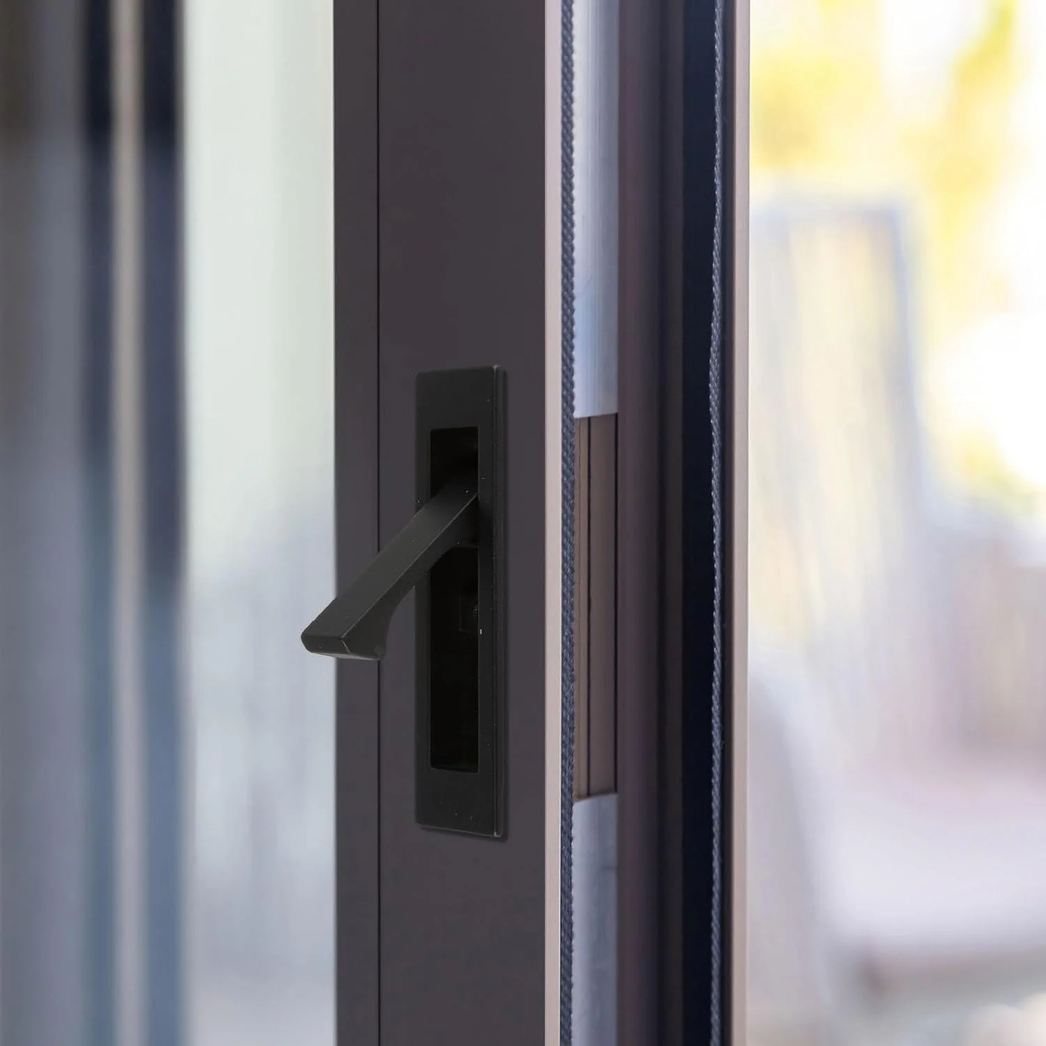 دستگیره توکار درب کشویی Amaxiu - سخت افزار نصب فرورفته برای درب کمد و انبار (A)