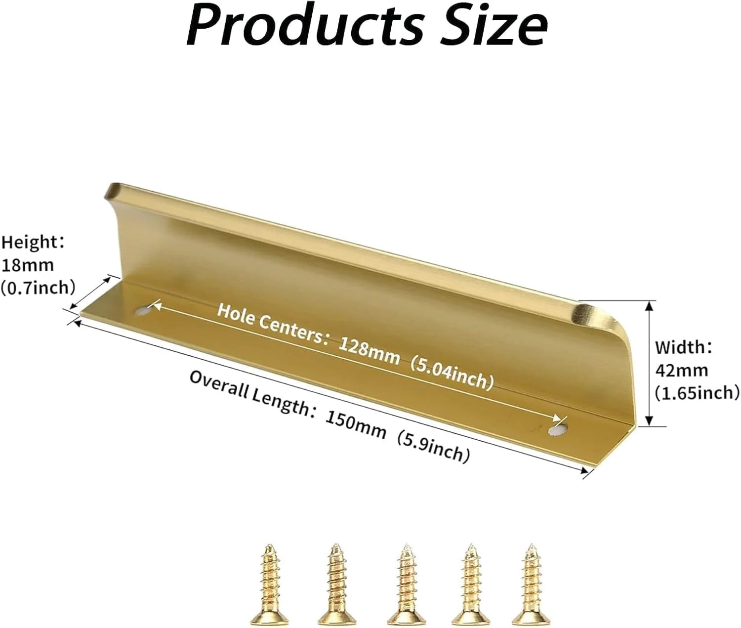 دستگیره های طلایی کشو Aputue، 5 عدد دستگیره لبه ای کم ارتفاع 150 میلی متری با طراحی انگشتی، دستگیره های بلند کابینت برای کابینت های مدرن، دستگیره های تخت کشو برای مبلمان آشپزخانه و حمام دستگیره های طلایی کشو Aputue، 5 عدد دستگیره لبه ای کم ارتفاع 150 میلی متری با طراحی انگشتی، دستگیره های بلند کابینت برای کابینت های مدرن، دستگیره های تخت کشو برای مبلمان آشپزخانه و حمام