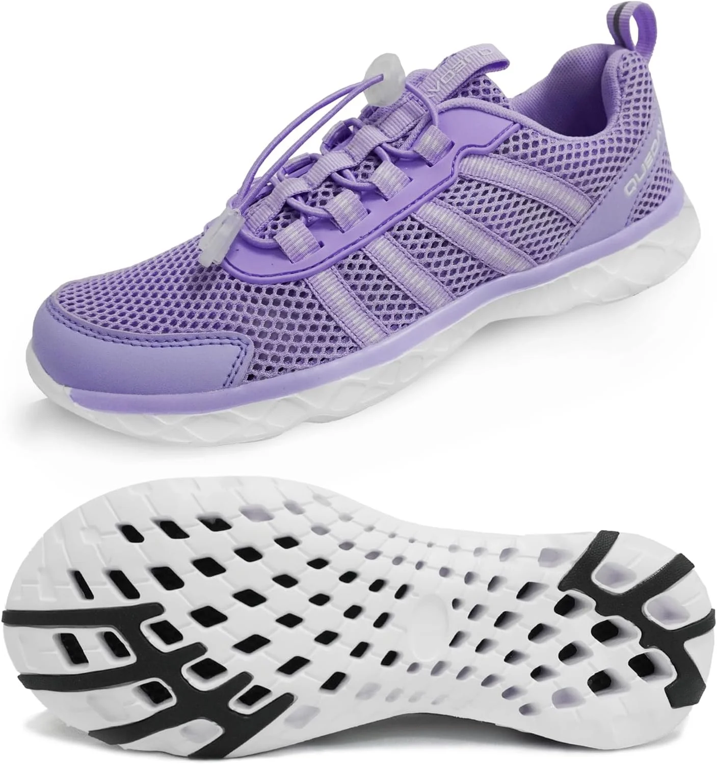 کفش‌های آبی Queday زنانه مردانه، خشک‌شونده سریع، جوراب‌های ورزشی سبک وزن آکوا برای شنا، ماهیگیری، پیاده‌روی، غواصی، موج‌سواری، قایق‌رانی در فضای باز