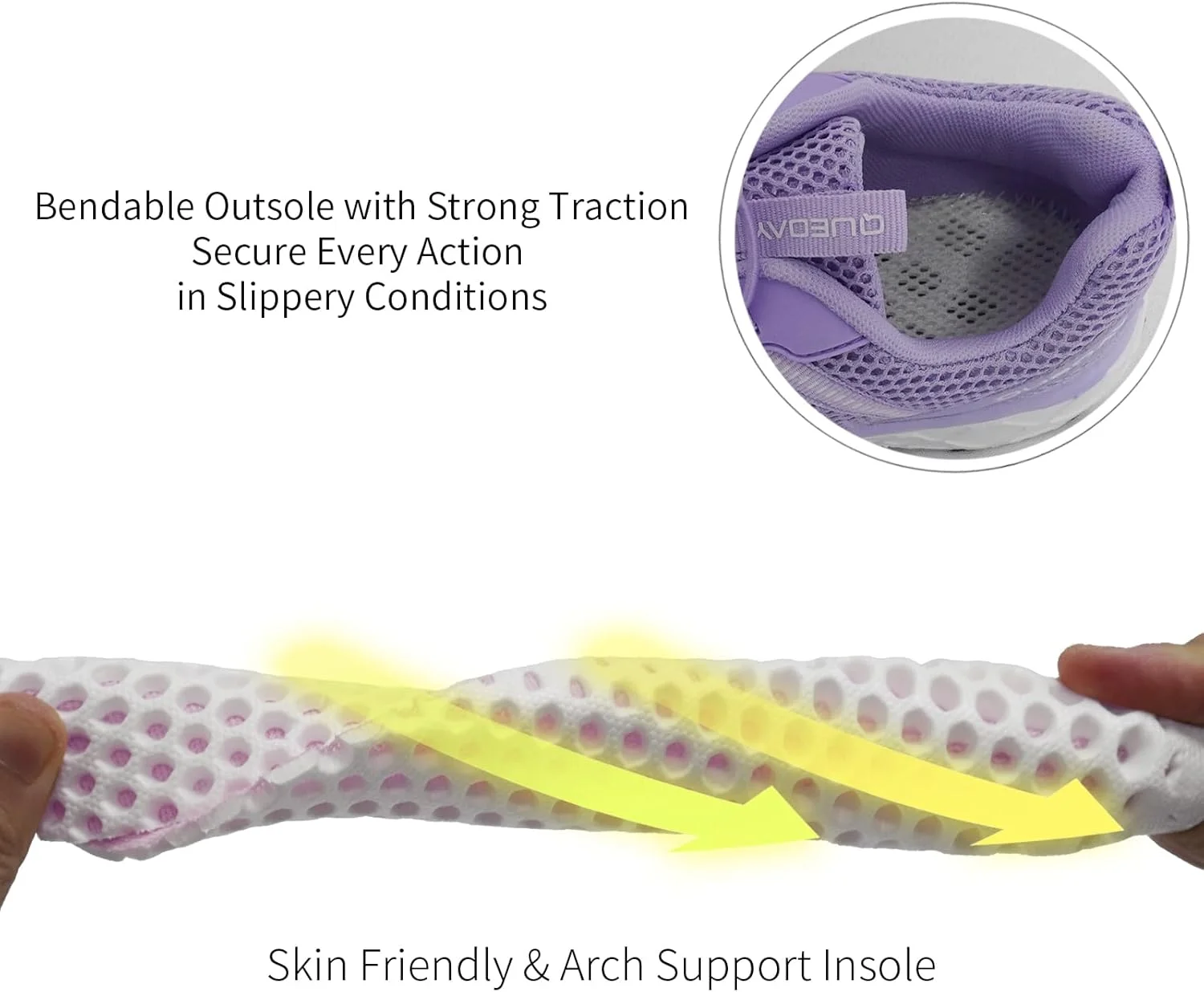 کفش‌های آبی Queday زنانه مردانه، خشک‌شونده سریع، جوراب‌های ورزشی سبک وزن آکوا برای شنا، ماهیگیری، پیاده‌روی، غواصی، موج‌سواری، قایق‌رانی در فضای باز