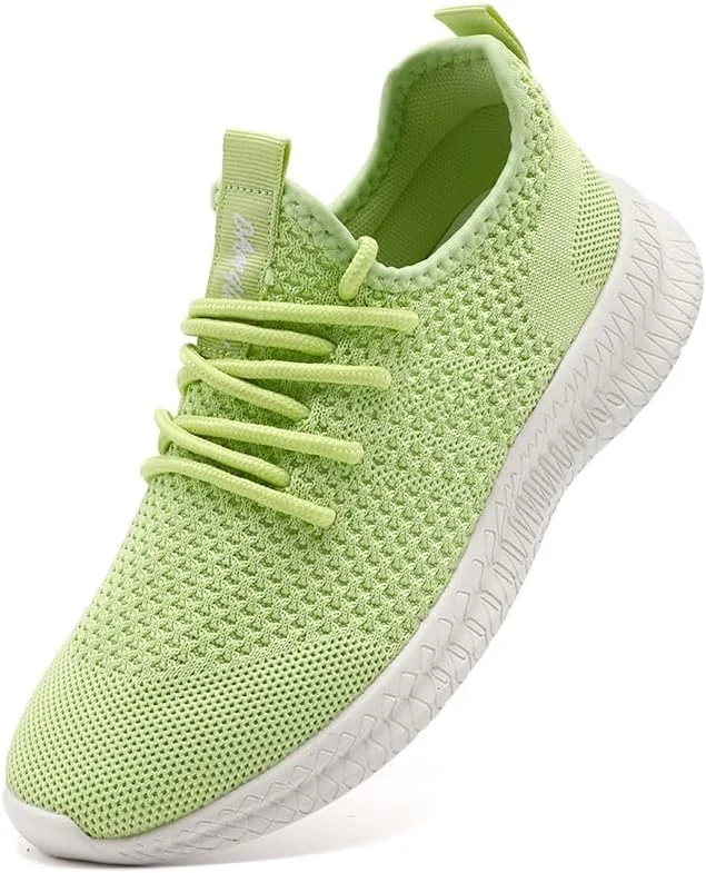 کفش پیاده روی زنانه FUJEAK، کفش ورزشی غیر رسمی، مناسب دویدن در جاده، تنفسی، کتانی های مد روز، مناسب باشگاه، تنیس، بند دار، راحت و سبک