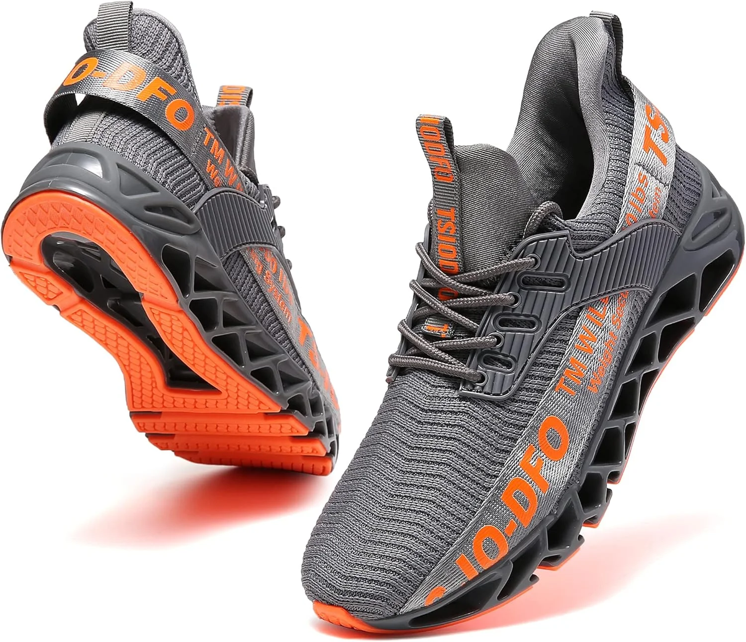 کفش ورزشی زنانه فرشنیه، کفش پیاده روی و دویدن تیغه ای، کفش کتانی مد روز ضد لغزش