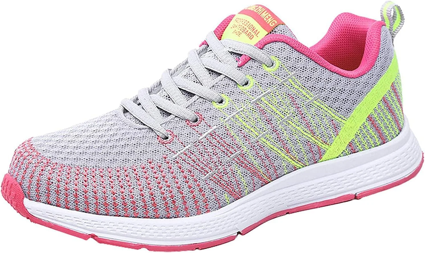 کفش بدمینتون زنانه FJJLOVE، کفش های دویدن ضد لغزش، کفش های ورزشی تنیس، کفش های پیاده روی ورزشی تنفسی، خاکستری، سایز 39 اروپا کفش بدمینتون زنانه FJJLOVE، کفش های دویدن ضد لغزش، کفش های ورزشی تنیس، کفش های پیاده روی ورزشی تنفسی، خاکستری، سایز 39 اروپا