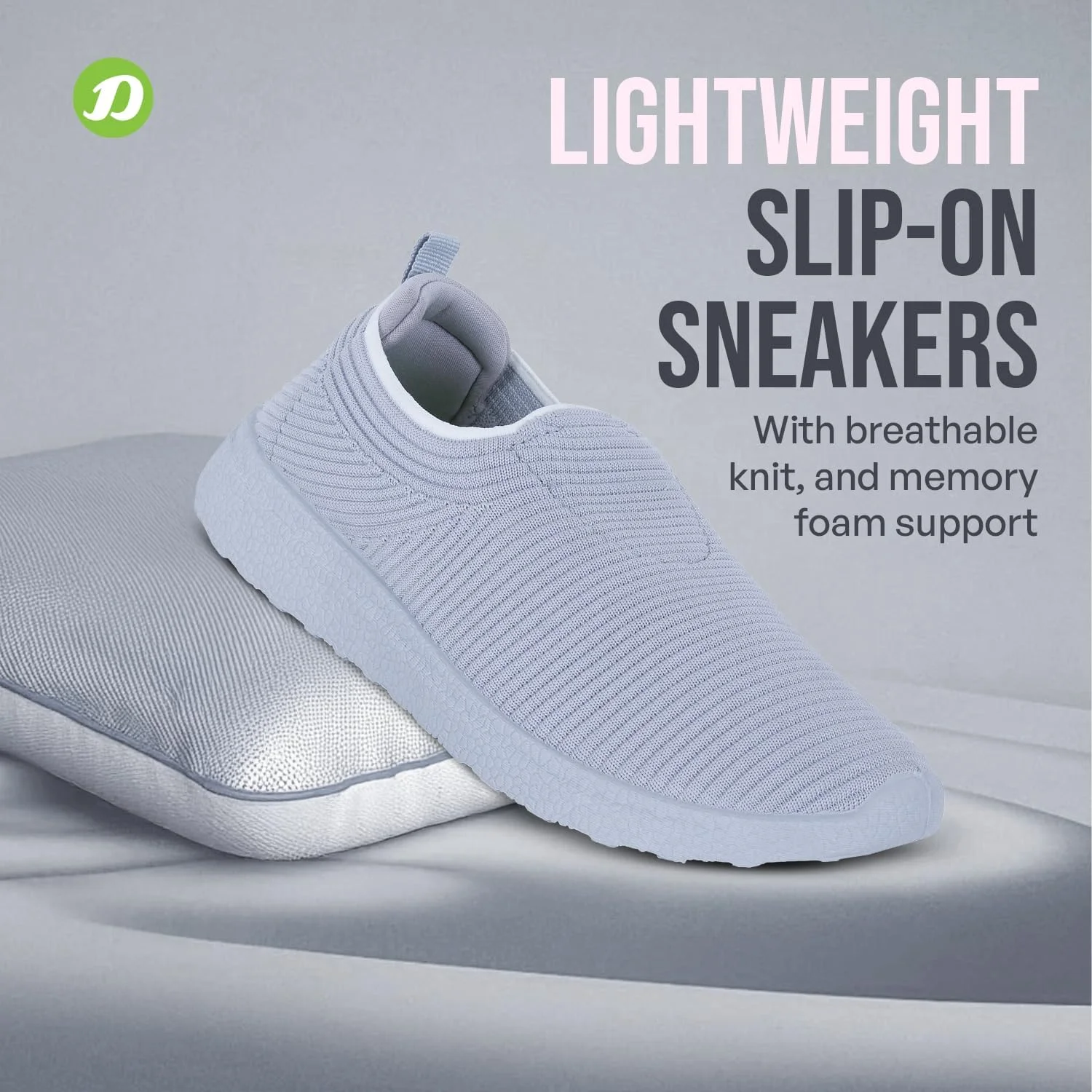 کفش زنانه مموری فوم فوق العاده نرم و سبک DOCTOR EXTRA SOFT | مناسب پیاده روی، باشگاه، تمرین، دویدن، استفاده روزمره، ورزش، دو و میدانی | شیک، انعطاف پذیر، راحت | مدل های Slip-On، Loafers، Lace-up، کتانی برای بانوان و دختران D-1004