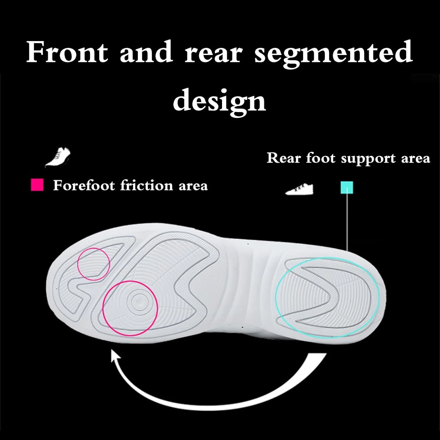 کفش های تشویق، کفش های مخصوص تشویق بانوان، کفش های رقص تشویق، کفش های تمرین تشویق، ارائه دهنده پشتیبانی قوس پا، قابلیت خم شدن بدون تغییر شکل، دارای محافظ انگشت ضد ضربه، مناسب برای ورزش های داخل و خارج از سالن
