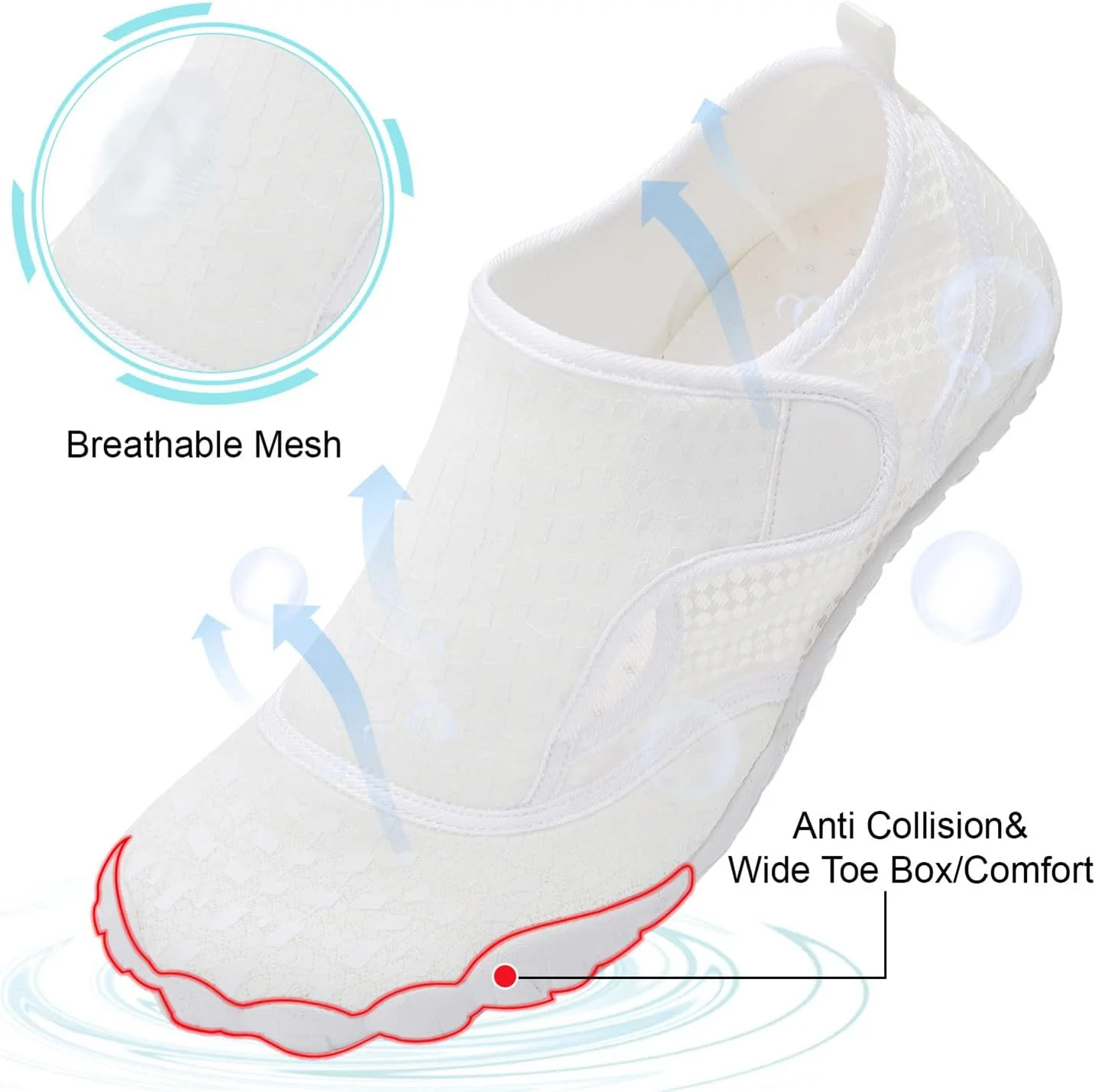 کفش های آبی کودکانه Centipede Demon، جوراب های آکوا سریع خشک شونده و بدون ساق مناسب ورزش، ساحل، شنا و موج سواری برای دختران و پسران