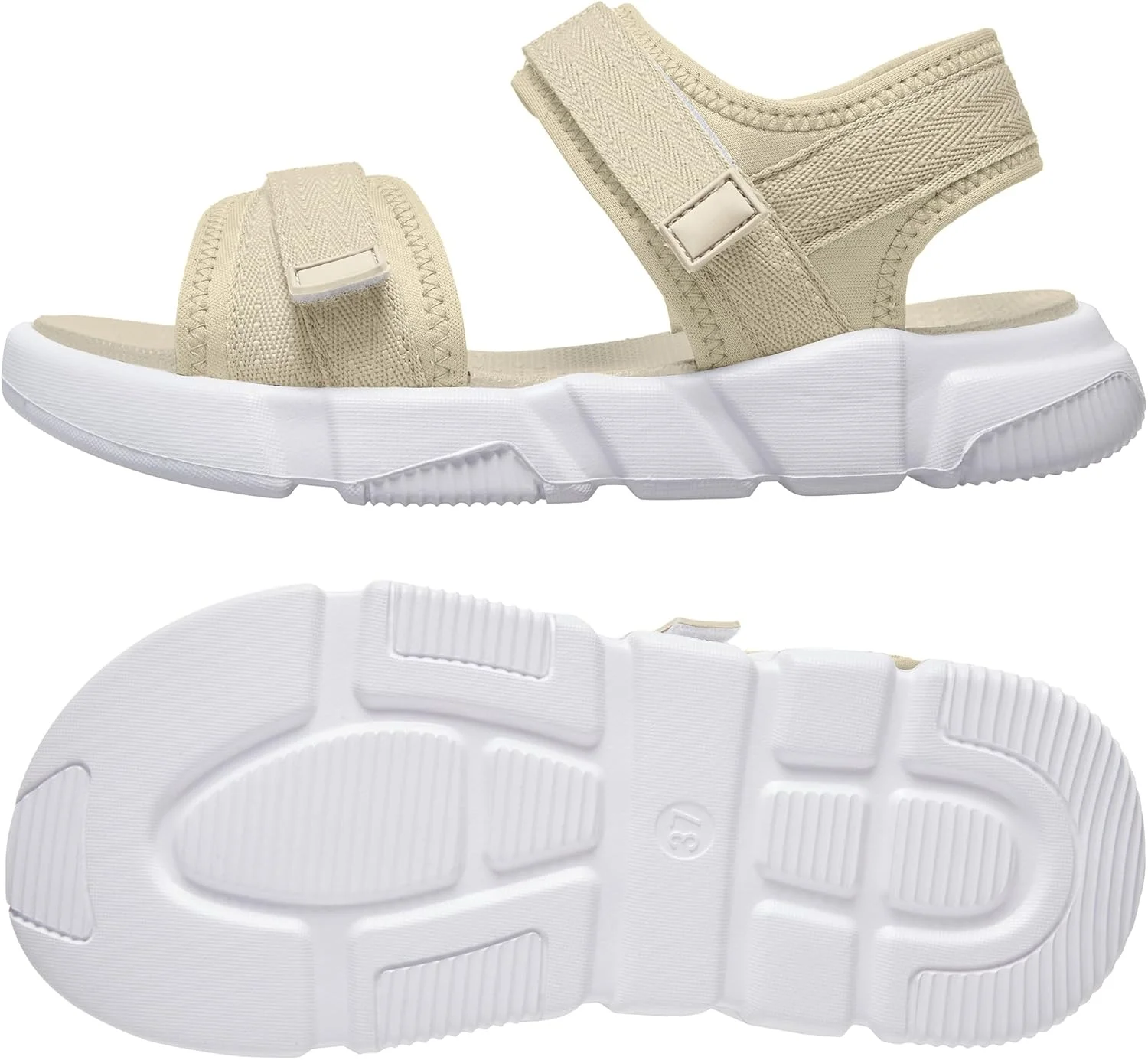 صندل پیاده روی زنانه کمل اسپورتس، صندل های ورزشی تابستانی، کفش های آبی ساحلی برای سفر های غیر رسمی و فضای باز