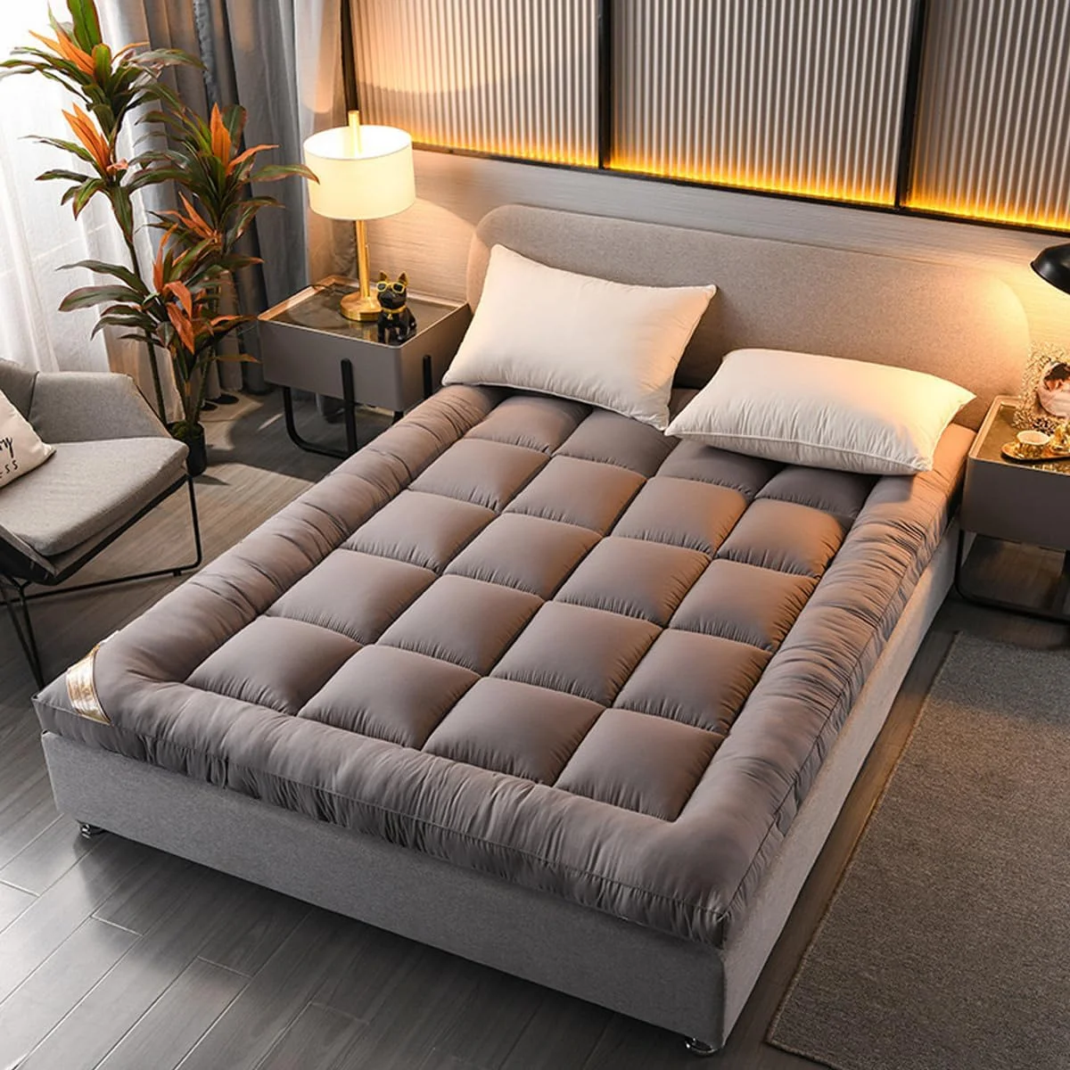 تشک فوتون سایز کوئین، پد خواب فوتون، تختخواب ضخیم با فوم حافظه دار پنبه ارگانیک، راحت، خواب سالم و راحت، استفاده چند منظوره در خوابگاه، مبل، تخت (150cm*200cm) تشک فوتون سایز کوئین، پد خواب فوتون، تختخواب ضخیم با فوم حافظه دار پنبه ارگانیک، راحت، خواب سالم و راحت، استفاده چند منظوره در خوابگاه، مبل، تخت (150cm*200cm)