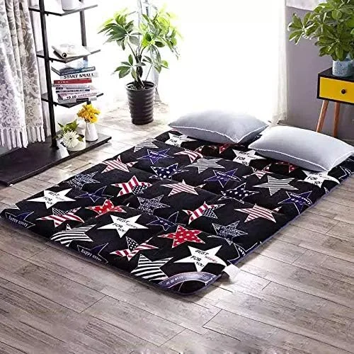 تشک فوتون KSZJSDFuton، تشک کف ژاپنی، پد ضخیم تاتامی، تشک خواب تاشو، تشک بادوام و قابل تنفس، c، 150 * 200 سانتی متر