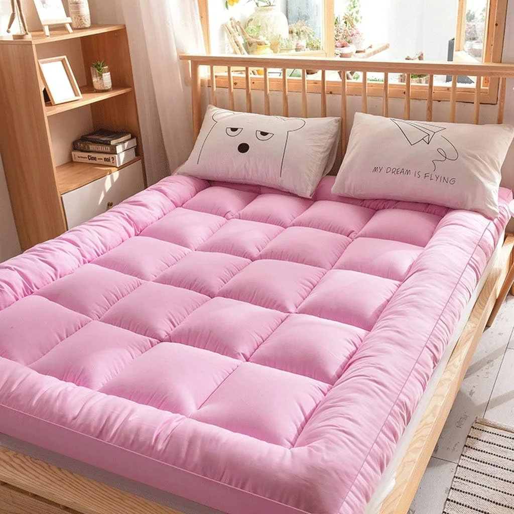 تشک تختخواب تاتامی ضخیم 10 سانتی متری به سبک ژاپنی XRTLYH، پد خواب تاتامی تاشو تشک رول شونده تشک خوابگاهی پسرانه دخترانه پد تشک صندلی راحتی و مبل کودک تشک تختخواب تاتامی ضخیم 10 سانتی متری به سبک ژاپنی XRTLYH، پد خواب تاتامی تاشو تشک رول شونده تشک خوابگاهی پسرانه دخترانه پد تشک صندلی راحتی و مبل کودک