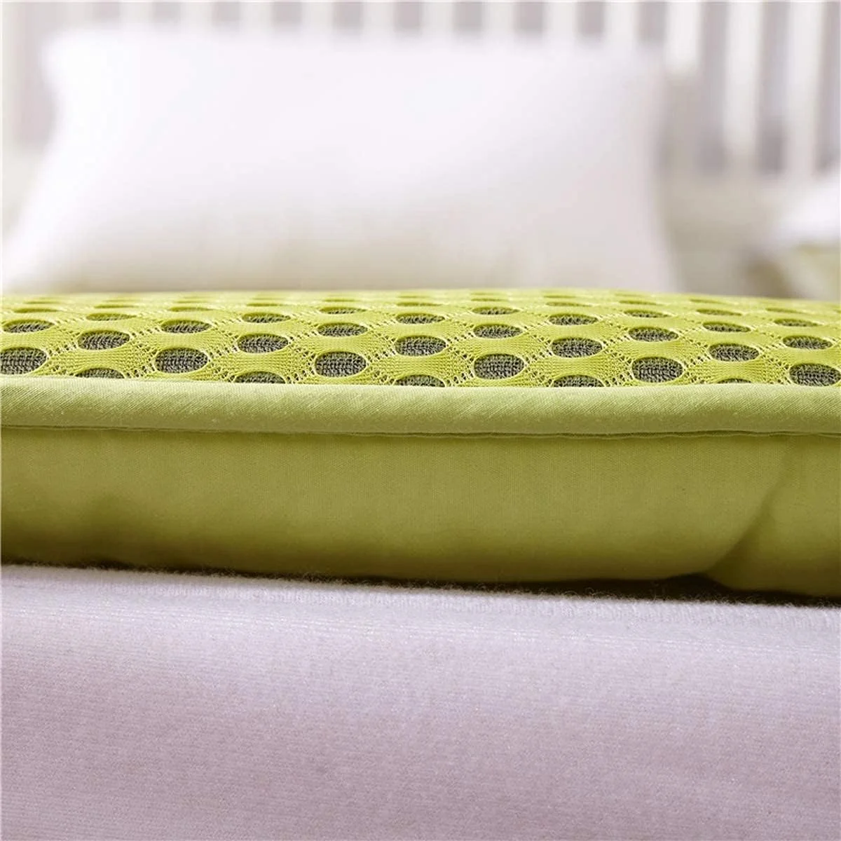 تشک تاشو لحافی ضد حساسیت HXCQHW برای فوتون، پد تشک تاتامی، تشک تاتامی، رول تخت، کوسن تاشو رولی، سبز، 120 * 200 سانتی متر