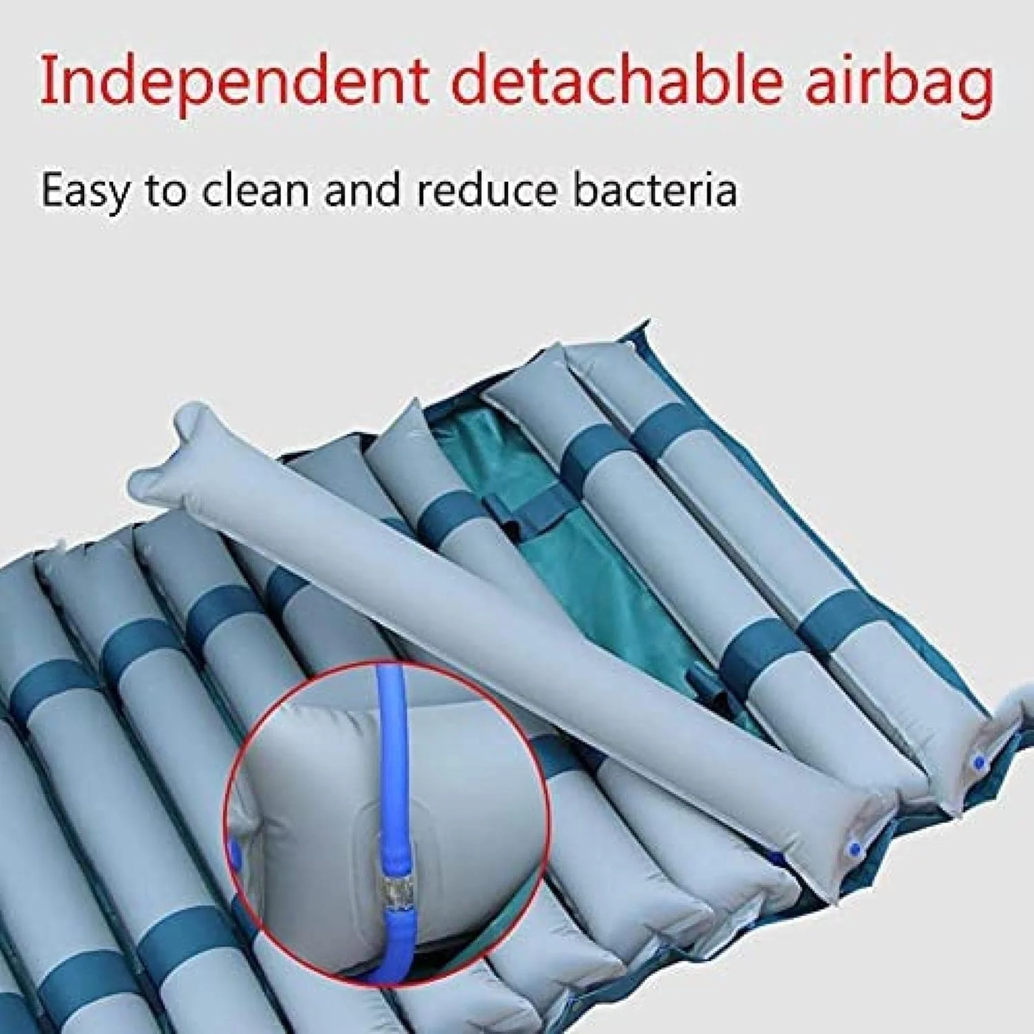 تشک مواج GJDtyui، پد بادی با سیستم پمپ برقی بی صدا، برای تشک زخم بستر افراد مسن فلج شده معمولی تشک مواج GJDtyui، پد بادی با سیستم پمپ برقی بی صدا، برای تشک زخم بستر افراد مسن فلج شده معمولی