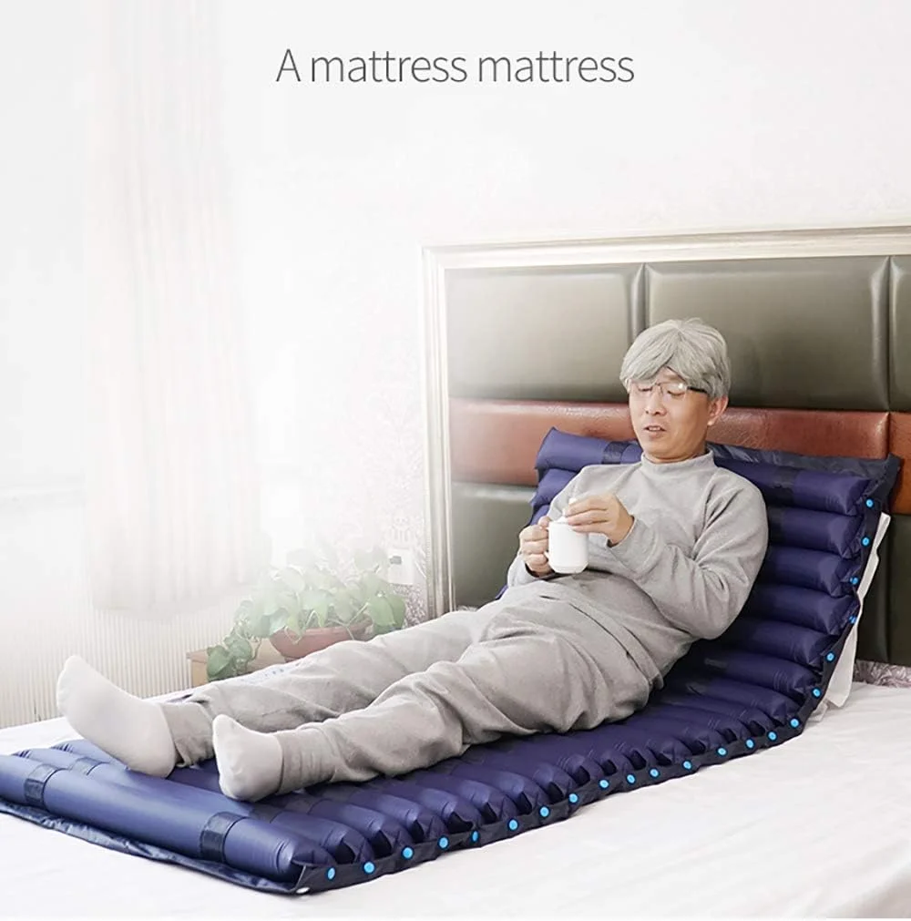 تشک بادی ضد زخم بستر GJDtyui، تشک های بادی با فشار متناوب، تشک بادی ضد زخم بستر پارچه PVC تنفسی با پمپ برقی برای افراد بستری و جلوگیری از زخم فشاری تشک بادی ضد زخم بستر GJDtyui، تشک های بادی با فشار متناوب، تشک بادی ضد زخم بستر پارچه PVC تنفسی با پمپ برقی برای افراد بستری و جلوگیری از زخم فشاری