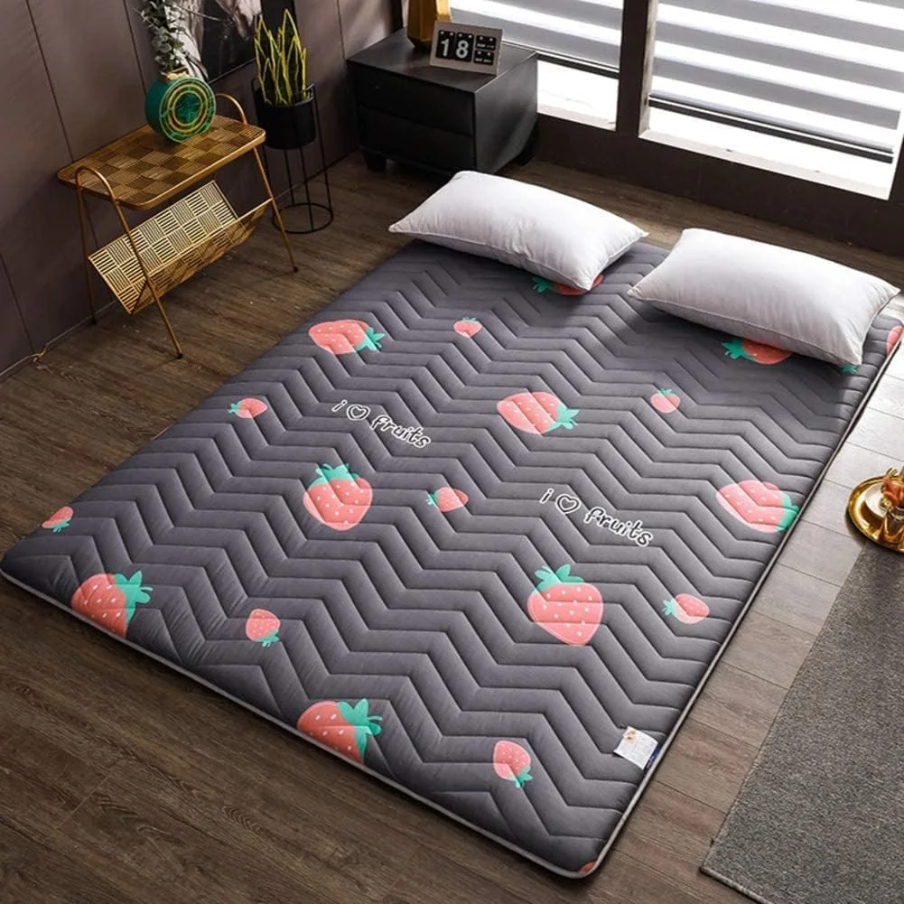 تشک تاشو یک نفره دو نفره ضد لغزش، تشک کف، پد خواب، تشک رول آپ تاتامی، آسان برای نگهداری و قابل حمل برای کمپینگ تشک تاشو یک نفره دو نفره ضد لغزش، تشک کف، پد خواب، تشک رول آپ تاتامی، آسان برای نگهداری و قابل حمل برای کمپینگ