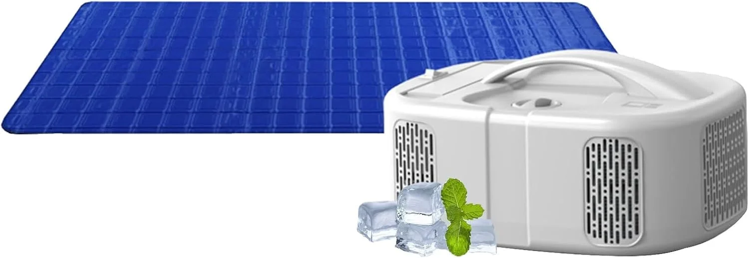تشک برقی خنک کننده آبی، سیستم خنک کننده تخت خواب نیمه هادی دو هسته ای، پدهای یخی خواب و تشک تخت در تابستان (160x50 سانتی متر) تشک برقی خنک کننده آبی، سیستم خنک کننده تخت خواب نیمه هادی دو هسته ای، پدهای یخی خواب و تشک تخت در تابستان (160x50 سانتی متر)
