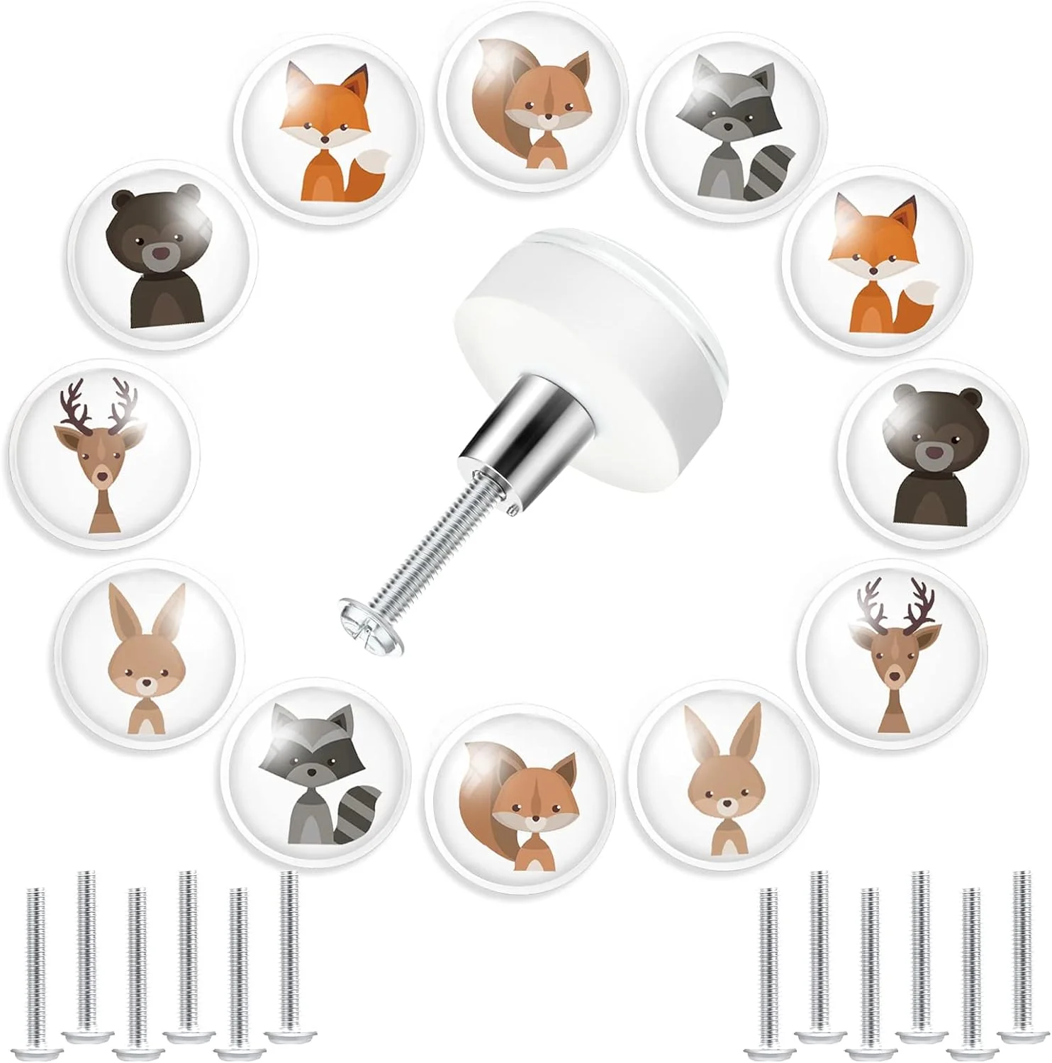 فومته 12 عدد دستگیره کمد لباس طرح حیوانات جنگلی، دستگیره های نرم لاستیکی کابینت آشپزخانه، دستگیره های کشو با طرح حیوانات سافاری، دستگیره های کشویی برای کمد لباس کودک، کمد، کشو، مبلمان فومته 12 عدد دستگیره کمد لباس طرح حیوانات جنگلی، دستگیره های نرم لاستیکی کابینت آشپزخانه، دستگیره های کشو با طرح حیوانات سافاری، دستگیره های کشویی برای کمد لباس کودک، کمد، کشو، مبلمان