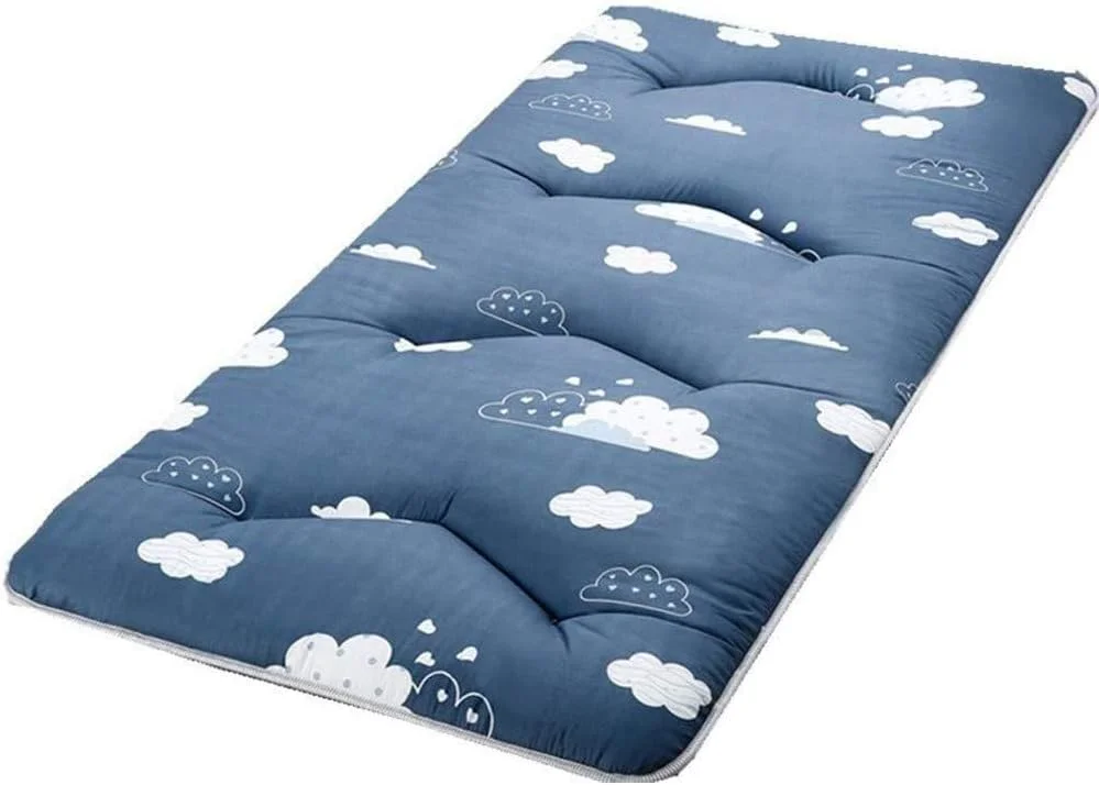 تشک تاتامی تخت DHXYZM، پد تختخواب تاشو برای کمپینگ، پد تشک تخت خواب ضخیم و نرم و راحت پنبه ای، E، 1000mm*1900mm تشک تاتامی تخت DHXYZM، پد تختخواب تاشو برای کمپینگ، پد تشک تخت خواب ضخیم و نرم و راحت پنبه ای، E، 1000mm*1900mm