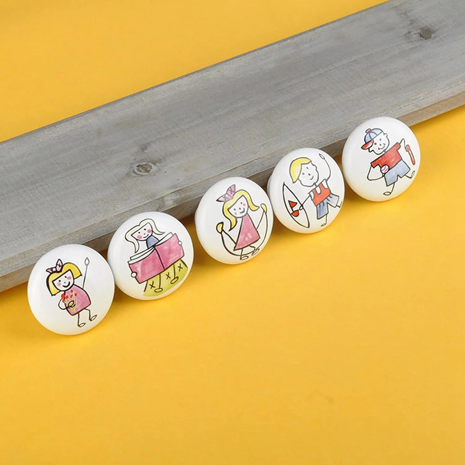 دستگیره های درب کابینت، دستگیره برای کشوهای کمد، دستگیره کشو سرامیکی گرد 38 میلی متری، ست دستگیره های درب کابینت آشپزخانه زیبا، دستگیره های کابینت مبلمان درب برای اتاق خواب کودکان و خانه