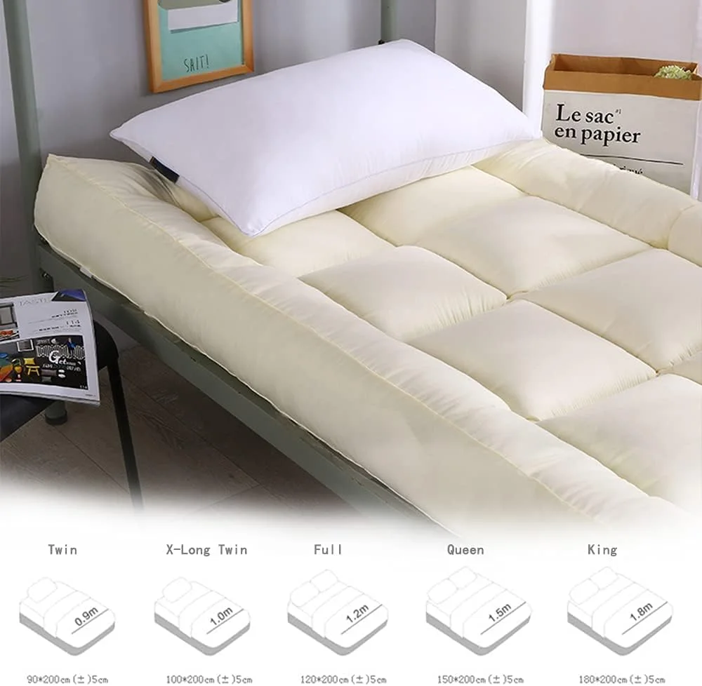 تشک فوتون لحافی BLZQSQ، تشک تاتامی نرم و تنفسی ضخیم، تشک کمپینگ قابل حمل، پد خواب کودک، تخت استراحت زمینی تشک فوتون لحافی BLZQSQ، تشک تاتامی نرم و تنفسی ضخیم، تشک کمپینگ قابل حمل، پد خواب کودک، تخت استراحت زمینی