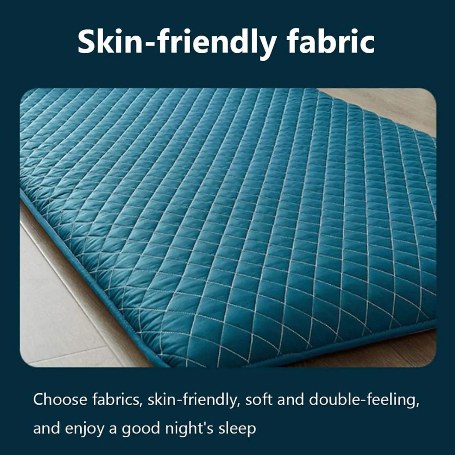 تشک فوتون ژاپنی BLZQSQ، دونفره تک نفره، تشک مهمان رولی ضد لغزش، تخت خواب تاشو قابل حمل، تشک ضخیم پد تشک خواب