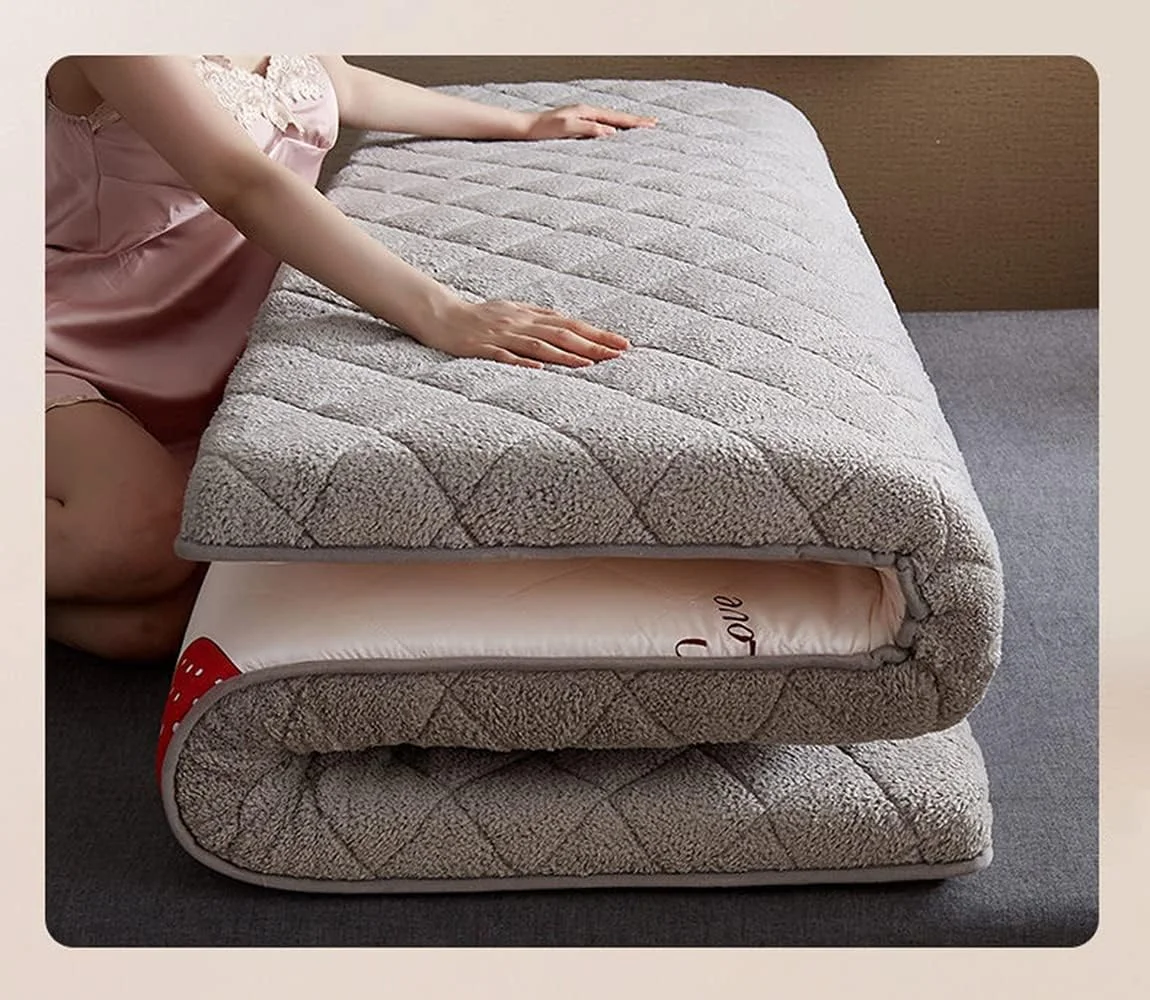 تشک تاتامی فوتون BLZQSQ، تشک ژاپنی، پد تشک دوبل سایز کامل، فوم حافظه دار، تشک مهمان رولی، پد خواب ضخیم تاشو تشک تاتامی فوتون BLZQSQ، تشک ژاپنی، پد تشک دوبل سایز کامل، فوم حافظه دار، تشک مهمان رولی، پد خواب ضخیم تاشو