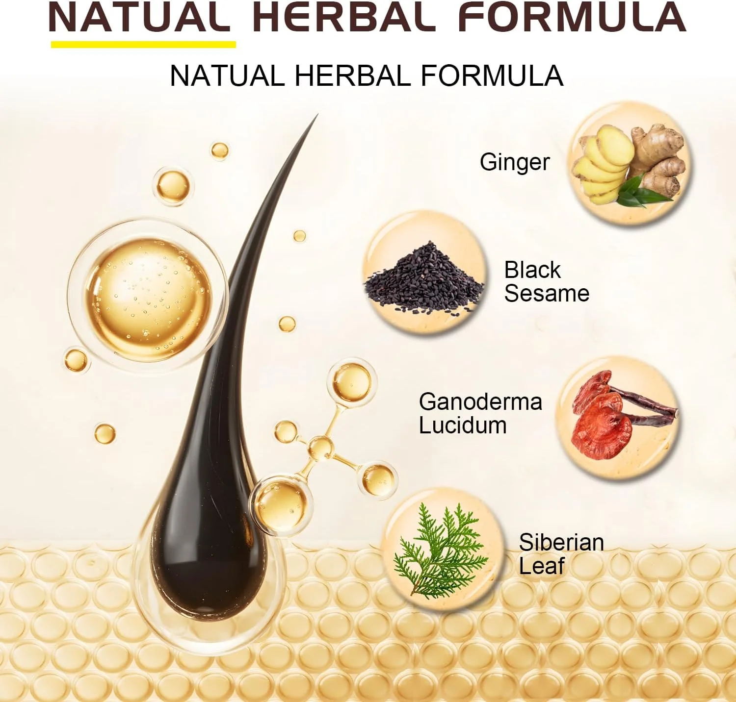 شامپو موی قهوه ای 3 در 1، شامپو رنگ موی فوری برای موهای سفید، شامپو موی طبیعی برای زنان و مردان، شامپو رنگ مو 500 میلی لیتری با ماندگاری 30 روز با مواد گیاهی