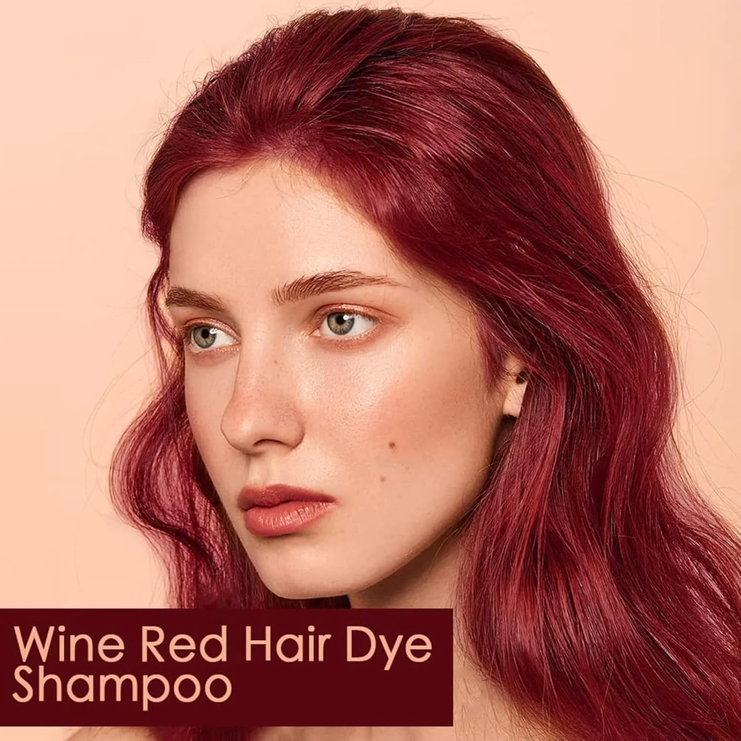 شامپو رنگ مو 3 در 1، پوشش موهای سفید، استفاده آسان، سریع و راحت، حفظ سلامت و درخشندگی مو، 200 میلی لیتر، برای آقایان و بانوان (قرمز) شامپو رنگ مو 3 در 1، پوشش موهای سفید، استفاده آسان، سریع و راحت، حفظ سلامت و درخشندگی مو، 200 میلی لیتر، برای آقایان و بانوان (قرمز)