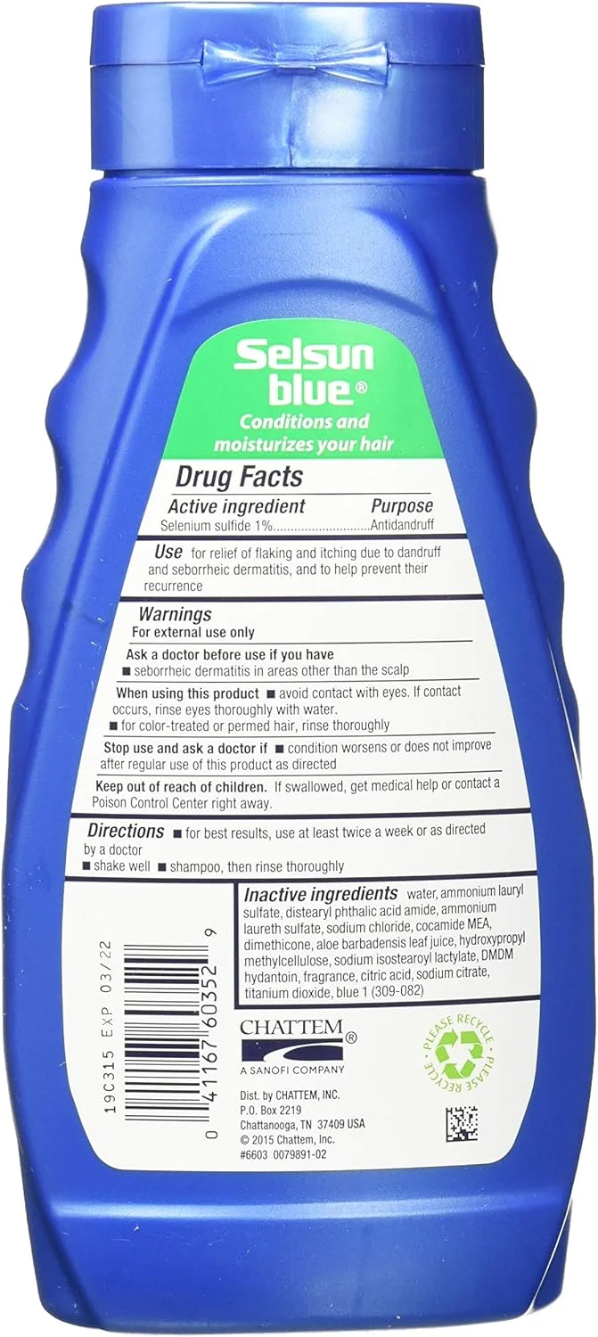 شامپو ضد شوره سر آلوئه ورا Selsun Blue مرطوب کننده 325 میلی لیتر (بسته 2 عددی) شامپو ضد شوره سر آلوئه ورا Selsun Blue مرطوب کننده 325 میلی لیتر (بسته 2 عددی)