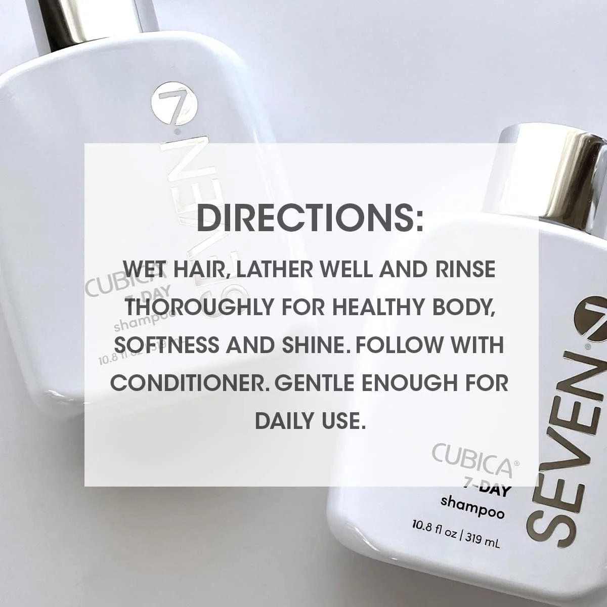 شامپو مو سِوِن - شامپو روزانه کیوبیکا با بیوتین و عصاره چای سبز - شامپو ملایم برای انواع مو - درخشش و رطوبت را به مو اضافه می کند - بدون سولفات و پارابن - 59 میلی لیتر شامپو مو سِوِن - شامپو روزانه کیوبیکا با بیوتین و عصاره چای سبز - شامپو ملایم برای انواع مو - درخشش و رطوبت را به مو اضافه می کند - بدون سولفات و پارابن - 59 میلی لیتر