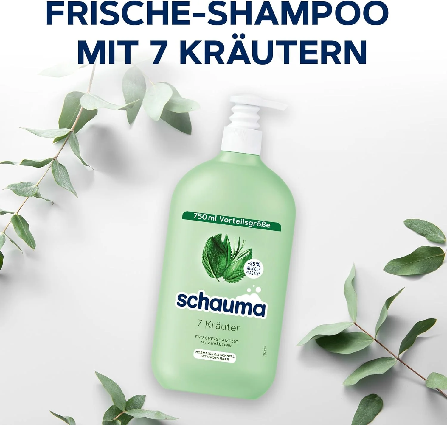 شامپو شوما Schwarzkopf حاوی 7 گیاه (2 x 750 میلی لیتر)، شامپو مو طراوت و سبکی به ساختار مو می بخشد، شامپو با طراوت برای موهای معمولی تا چرب شامپو شوما Schwarzkopf حاوی 7 گیاه (2 x 750 میلی لیتر)، شامپو مو طراوت و سبکی به ساختار مو می بخشد، شامپو با طراوت برای موهای معمولی تا چرب