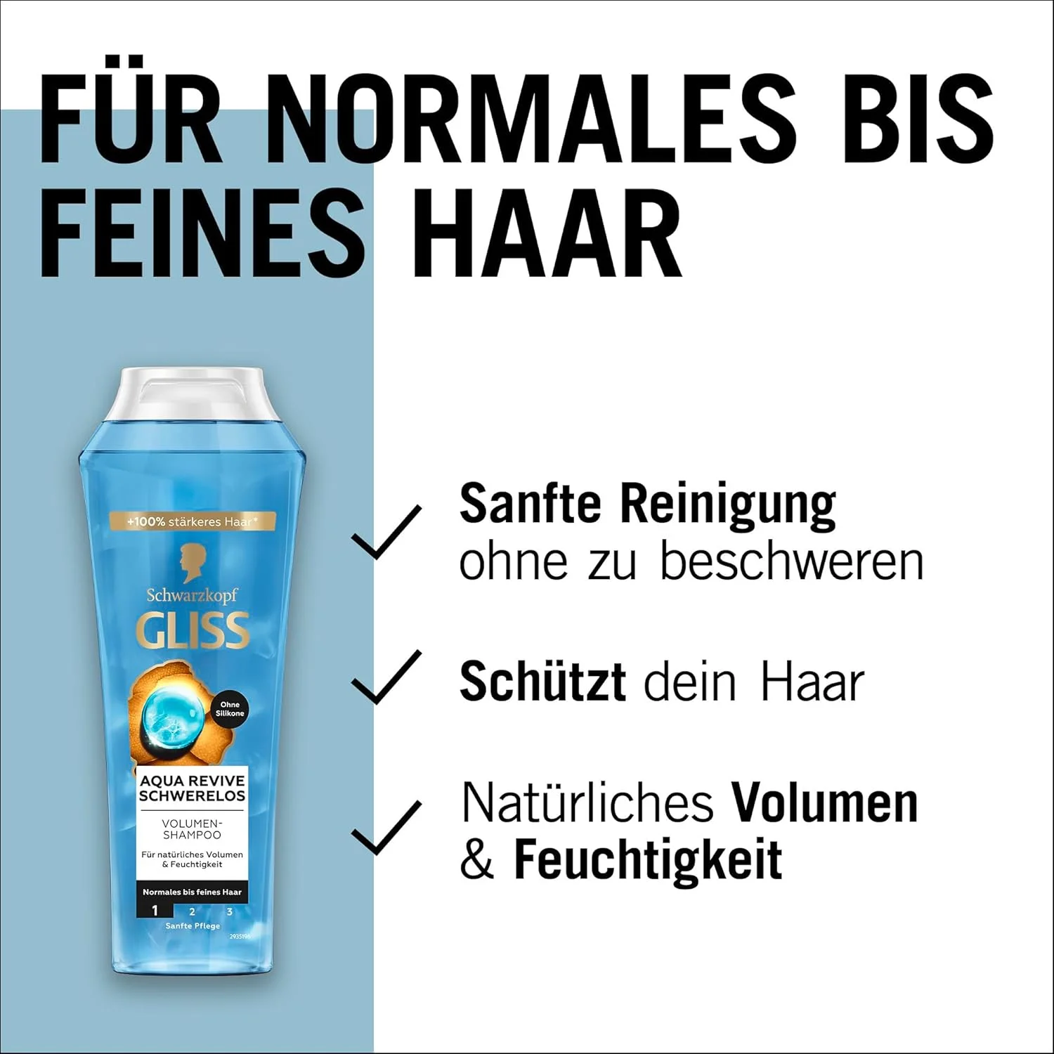 شامپو Schwarzkopf GLISS KUR Aqua Revive (250 میلی لیتر)، شامپو مو برای تامین رطوبت بیشتر و درخشش سالم، شامپو مرطوب کننده برای موهای معمولی تا خشک شامپو Schwarzkopf GLISS KUR Aqua Revive (250 میلی لیتر)، شامپو مو برای تامین رطوبت بیشتر و درخشش سالم، شامپو مرطوب کننده برای موهای معمولی تا خشک