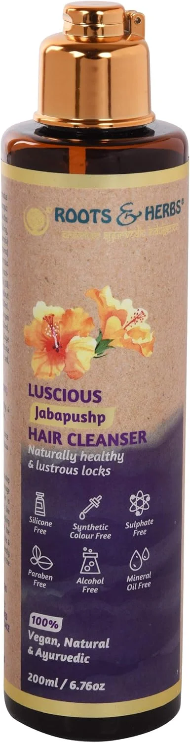 شامپو آیورودا ریشه ها و گیاهان، درمان طبیعی 100% وگان بدون پارابن جاباپوشپ، پاک کننده موی سرسبز برای مردان و زنان، پاک کننده حجم دهنده گیاهی طبیعی مو - 200 میلی لیتر شامپو آیورودا ریشه ها و گیاهان، درمان طبیعی 100% وگان بدون پارابن جاباپوشپ، پاک کننده موی سرسبز برای مردان و زنان، پاک کننده حجم دهنده گیاهی طبیعی مو - 200 میلی لیتر