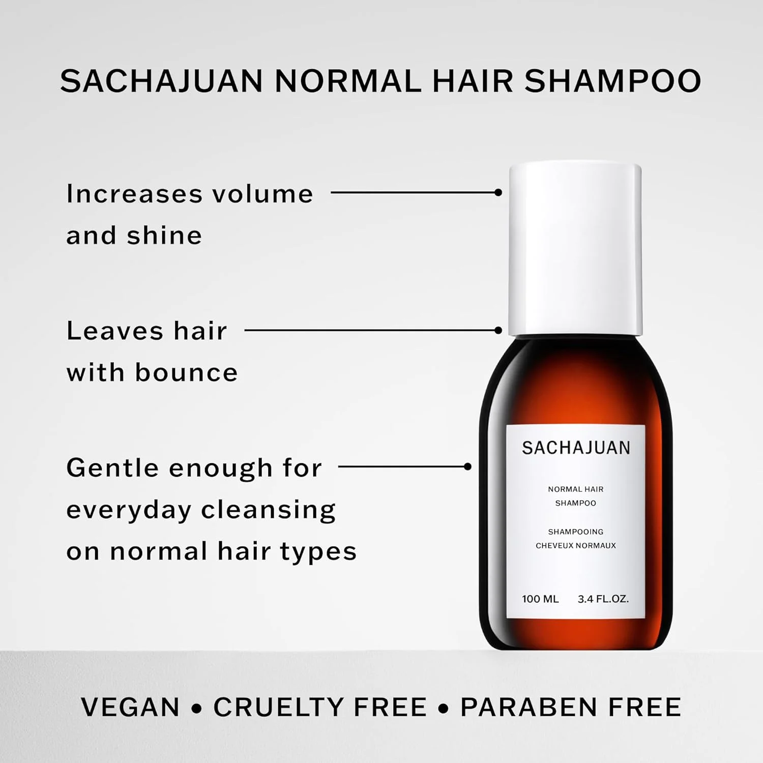 شامپو موی معمولی ساشا خوان 100 میلی لیتر