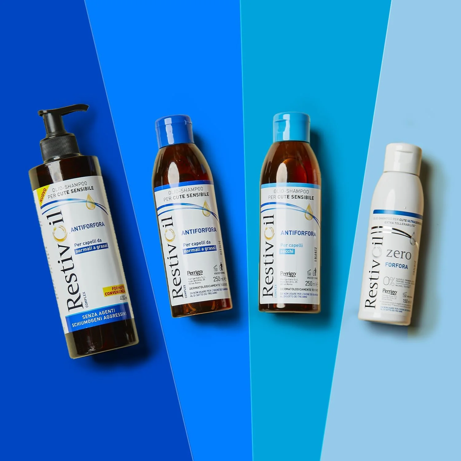 شامپو ضد شوره سر رستیویل کمپلکس مناسب موهای معمولی تا چرب با اثر ضد سبوره و ضد خارش 400 میلی لیتر