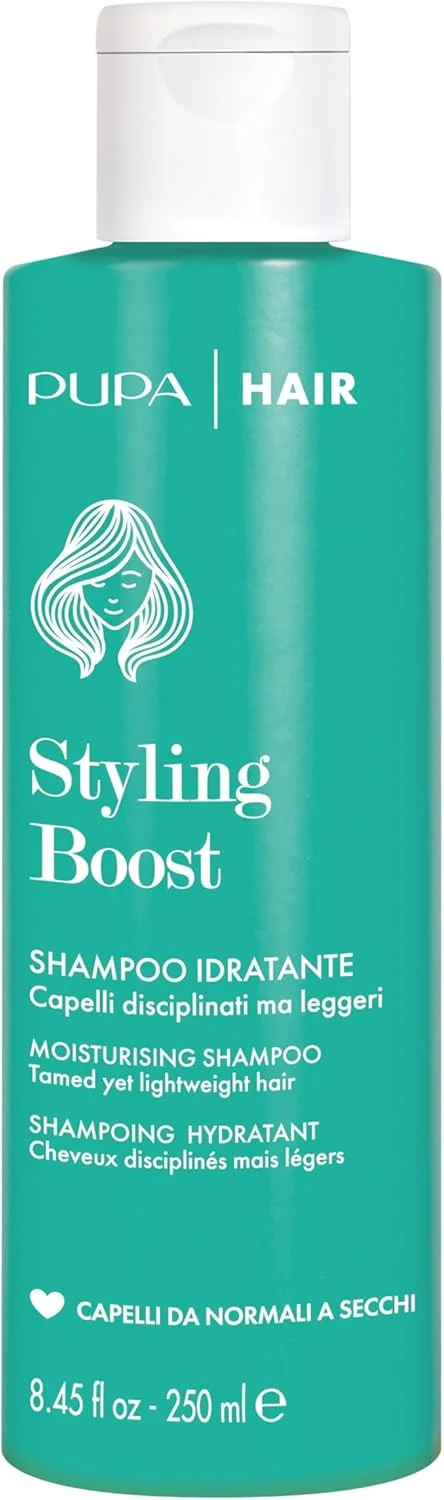 شامپو مرطوب کننده و تقویت کننده حالت دهنده مو پوپا مناسب موهای معمولی تا خشک 250 میلی لیتر