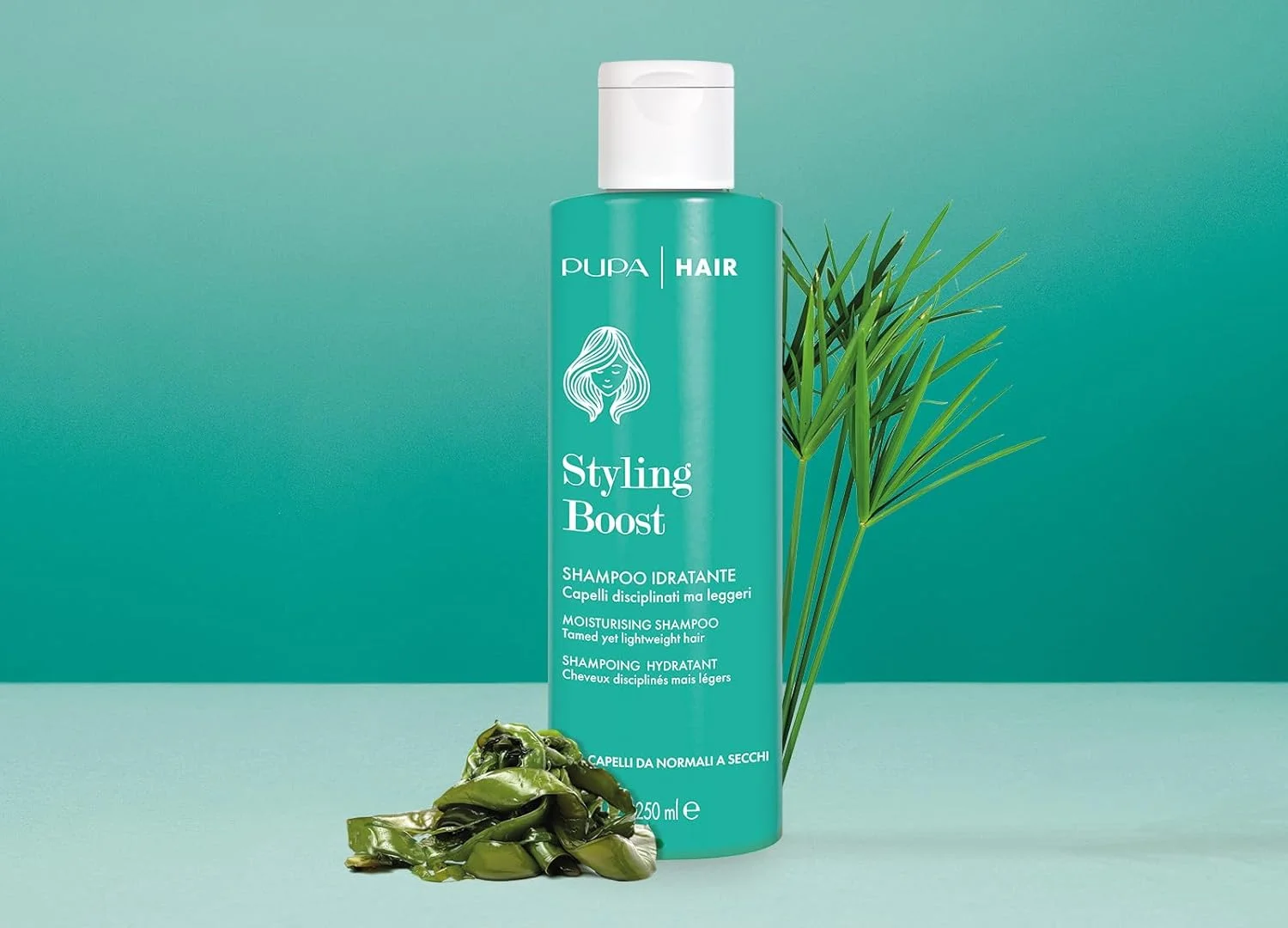 شامپو مرطوب کننده و تقویت کننده حالت دهنده مو پوپا مناسب موهای معمولی تا خشک 250 میلی لیتر