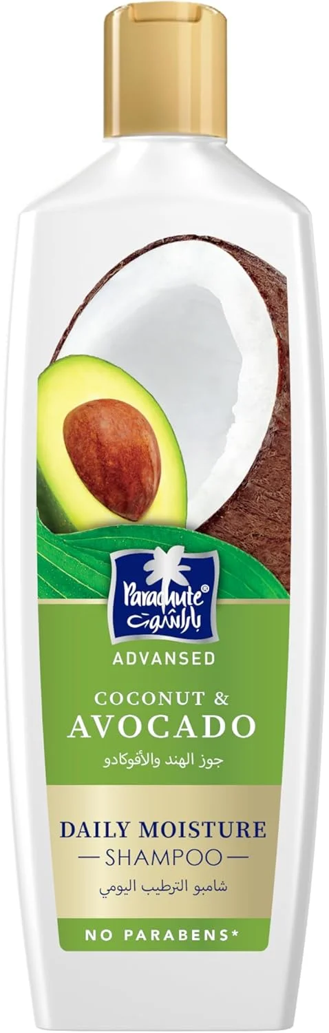 شامپو مرطوب کننده روزانه پاراشوت ادونسد با آووکادو و نارگیل - 600 میلی لیتر