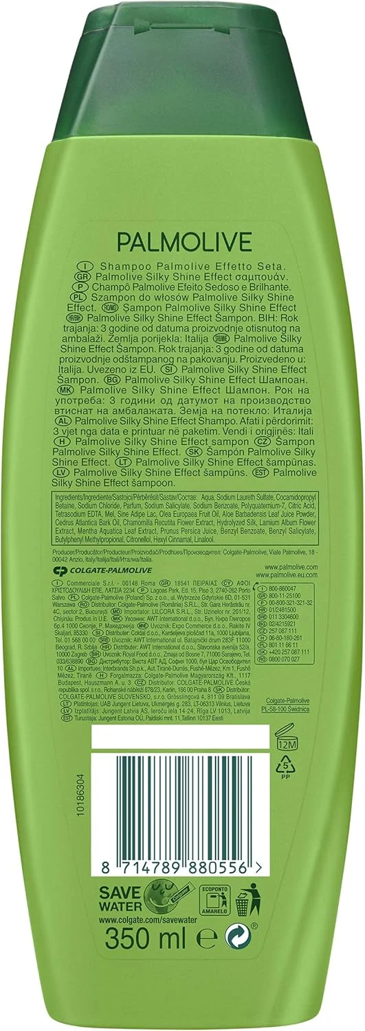 شامپو پالمولیو نچرالز، لایف برایت، موهای معمولی - 350 میلی لیتر