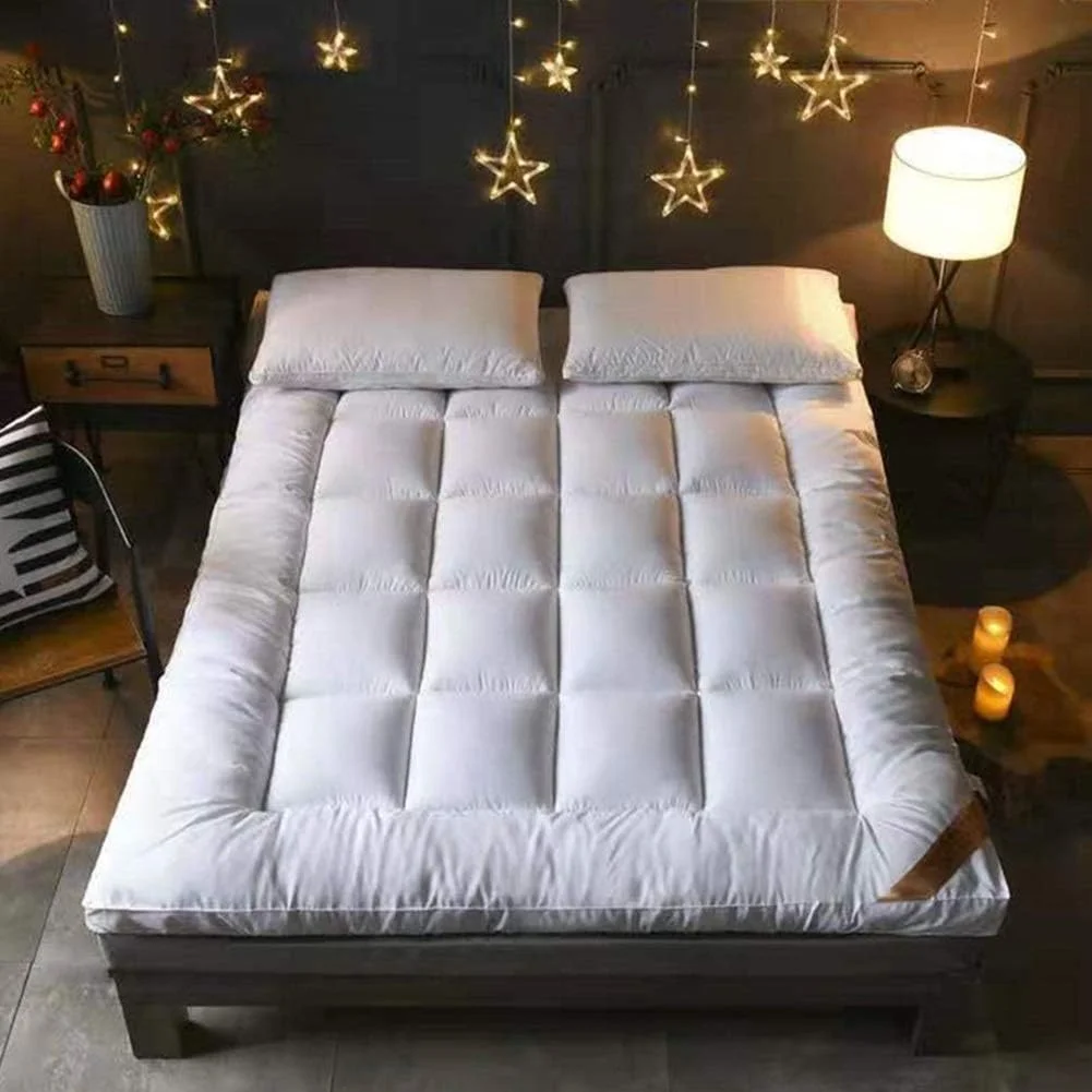 تشک فوتون تاشو ضخیم AD&HD، تشک تاتامی نرم قابل حمل، تشک خواب ژاپنی لحافی برای اتاق خوابگاه، اتاق نشیمن، کمپینگ (رنگ: سفید، سایز: Twin: 90x200cm) تشک فوتون تاشو ضخیم AD&HD، تشک تاتامی نرم قابل حمل، تشک خواب ژاپنی لحافی برای اتاق خوابگاه، اتاق نشیمن، کمپینگ (رنگ: سفید، سایز: Twin: 90x200cm)