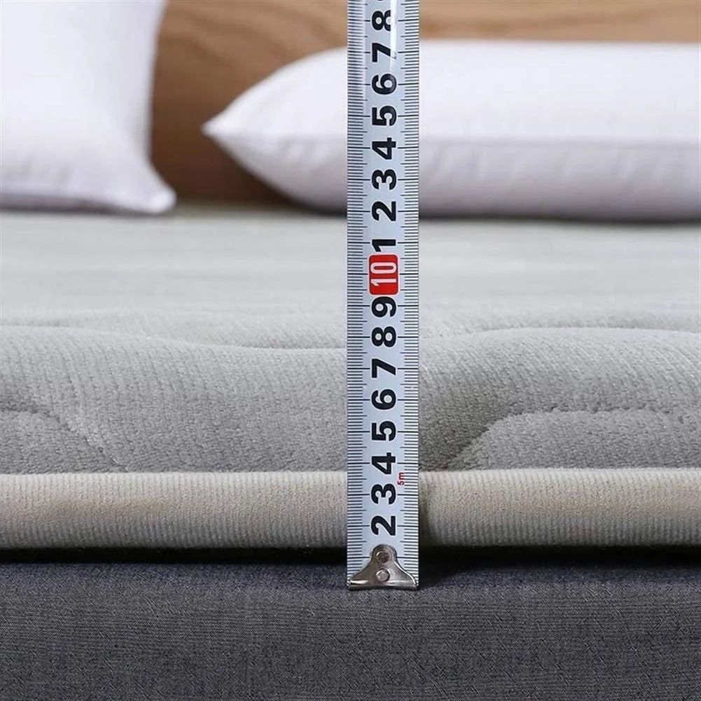 تشک تاتامی تاشو نرم AD&HD، تشک ضخیم رول آپ زیرانداز قابل حمل ژاپنی، پد خواب یک نفره و دو نفره برای کمپینگ، خوابگاه، خانه (رنگ: قهوه ای، سایز: Twin) تشک تاتامی تاشو نرم AD&HD، تشک ضخیم رول آپ زیرانداز قابل حمل ژاپنی، پد خواب یک نفره و دو نفره برای کمپینگ، خوابگاه، خانه (رنگ: قهوه ای، سایز: Twin)