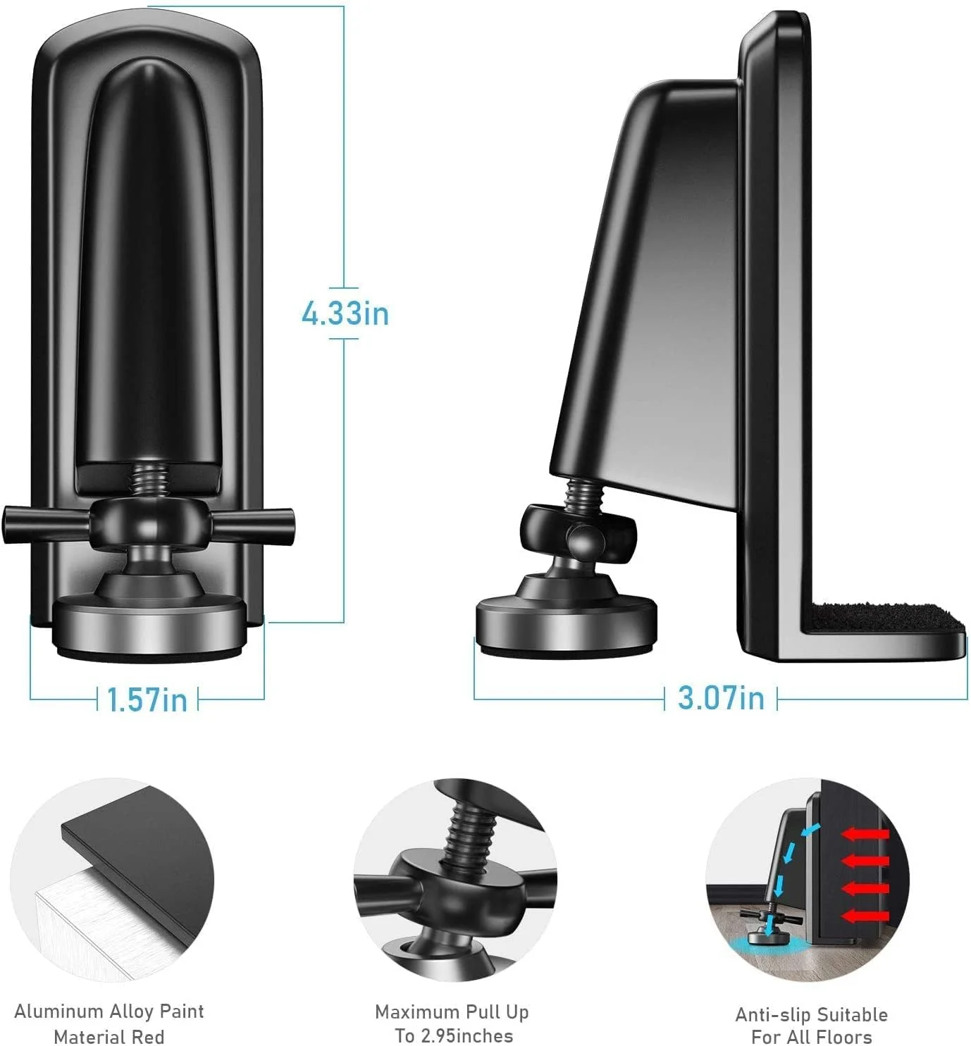 مسدود کننده درب تزویق، استاپر درب، قفل امنیتی درب قابل حمل برای مسافرت/آپارتمان/دفاع شخصی ایمنی/محافظت شخصی، دستگاه امنیتی قفل درب ضد لغزش آلیاژ آلومینیوم، قرمز مسدود کننده درب تزویق، استاپر درب، قفل امنیتی درب قابل حمل برای مسافرت/آپارتمان/دفاع شخصی ایمنی/محافظت شخصی، دستگاه امنیتی قفل درب ضد لغزش آلیاژ آلومینیوم، قرمز