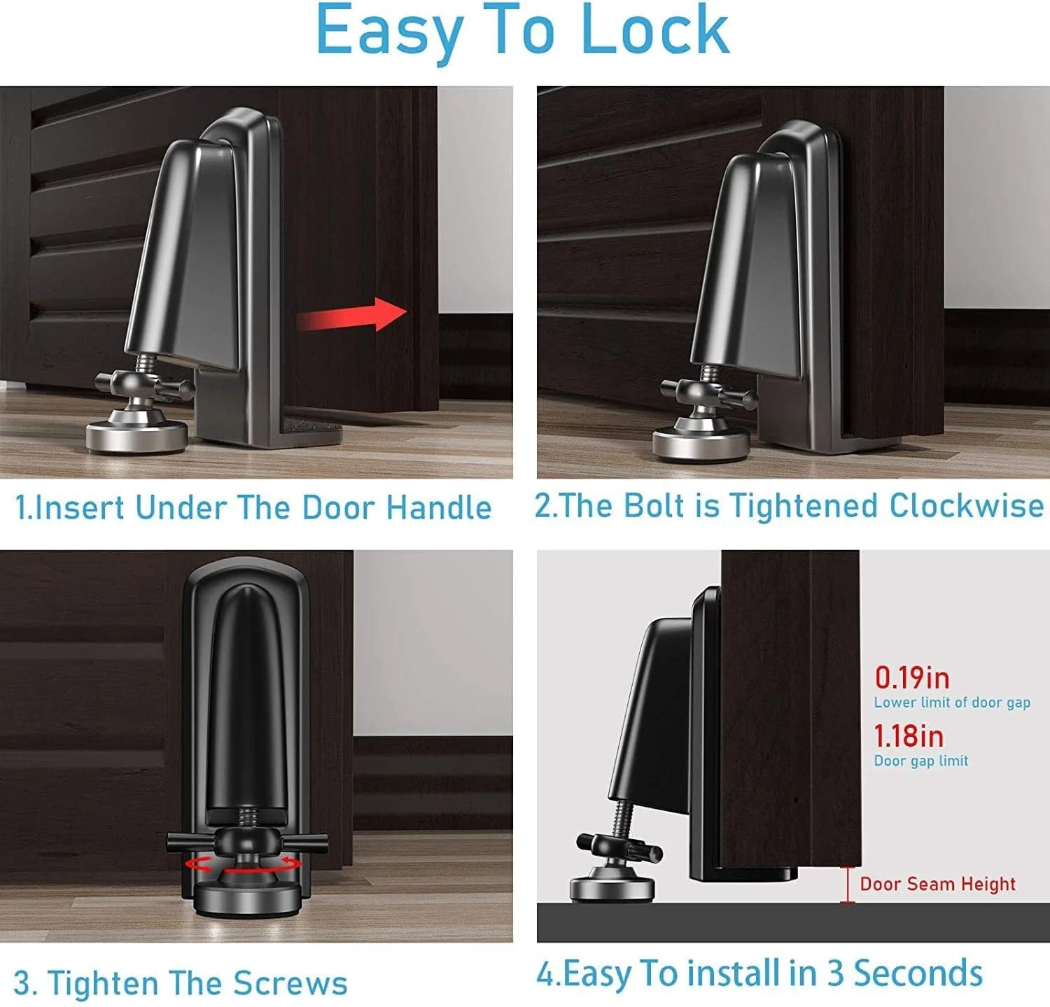 مسدود کننده درب تزویق، استاپر درب، قفل امنیتی درب قابل حمل برای مسافرت/آپارتمان/دفاع شخصی ایمنی/محافظت شخصی، دستگاه امنیتی قفل درب ضد لغزش آلیاژ آلومینیوم، قرمز مسدود کننده درب تزویق، استاپر درب، قفل امنیتی درب قابل حمل برای مسافرت/آپارتمان/دفاع شخصی ایمنی/محافظت شخصی، دستگاه امنیتی قفل درب ضد لغزش آلیاژ آلومینیوم، قرمز