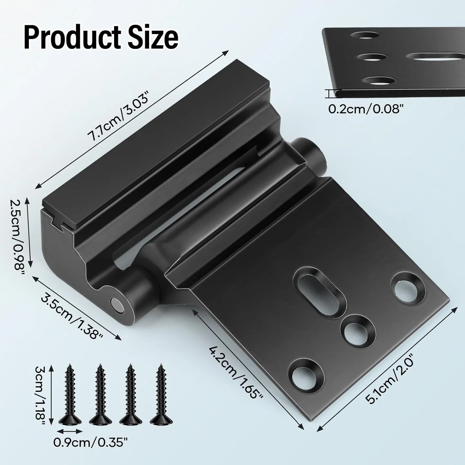 قفل تقویت درب امنیتی منزل، قفل تقویت درب Geyrut، قفل درب ورودی ارتقا یافته برای ایمنی کودکان، دستگاه های امنیتی اضافی درب های ورودی برای درب های داخلی چرخان