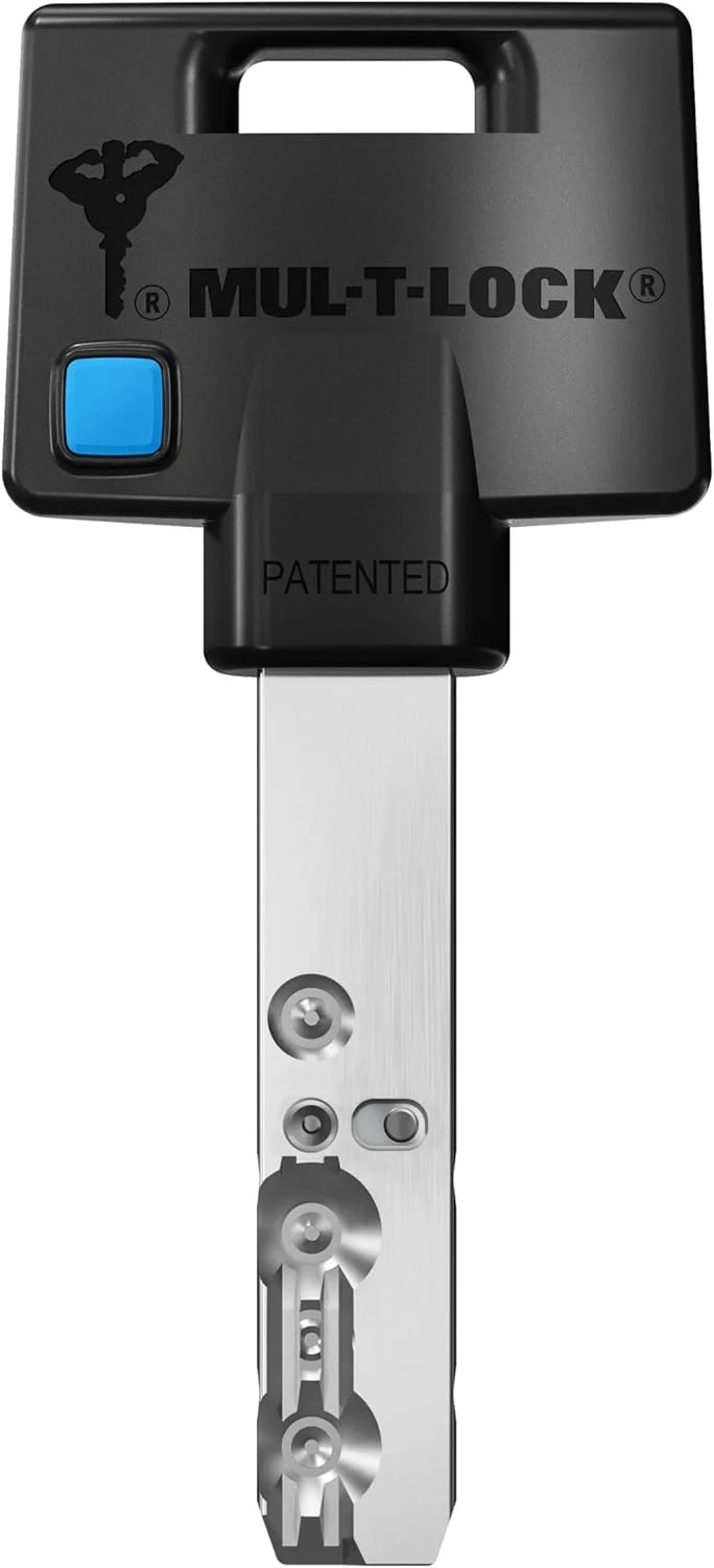 سیلندر برنجی پروفیل یورو Mul-T-Lock MTL600، 40 x 40، سیلندر امنیتی بالا با کلیدهای دارای حق ثبت اختراع، برنجی