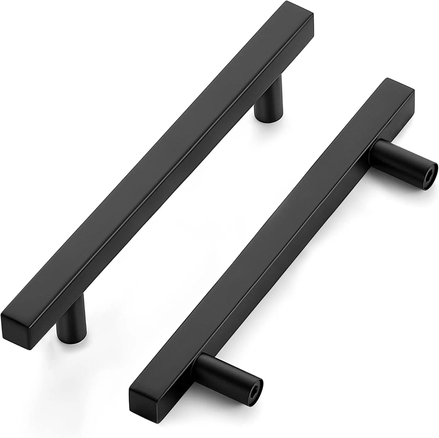 دستگیره کابینت Home Expert، بسته 10 عددی، مرکز 4 اینچی، دستگیره آشپزخانه برای کابینت، دستگیره مربعی مشکی کابینت، استیل ضد زنگ، روکش مشکی مات، سازگاری گسترده، نصب آسان دستگیره کابینت Home Expert، بسته 10 عددی، مرکز 4 اینچی، دستگیره آشپزخانه برای کابینت، دستگیره مربعی مشکی کابینت، استیل ضد زنگ، روکش مشکی مات، سازگاری گسترده، نصب آسان