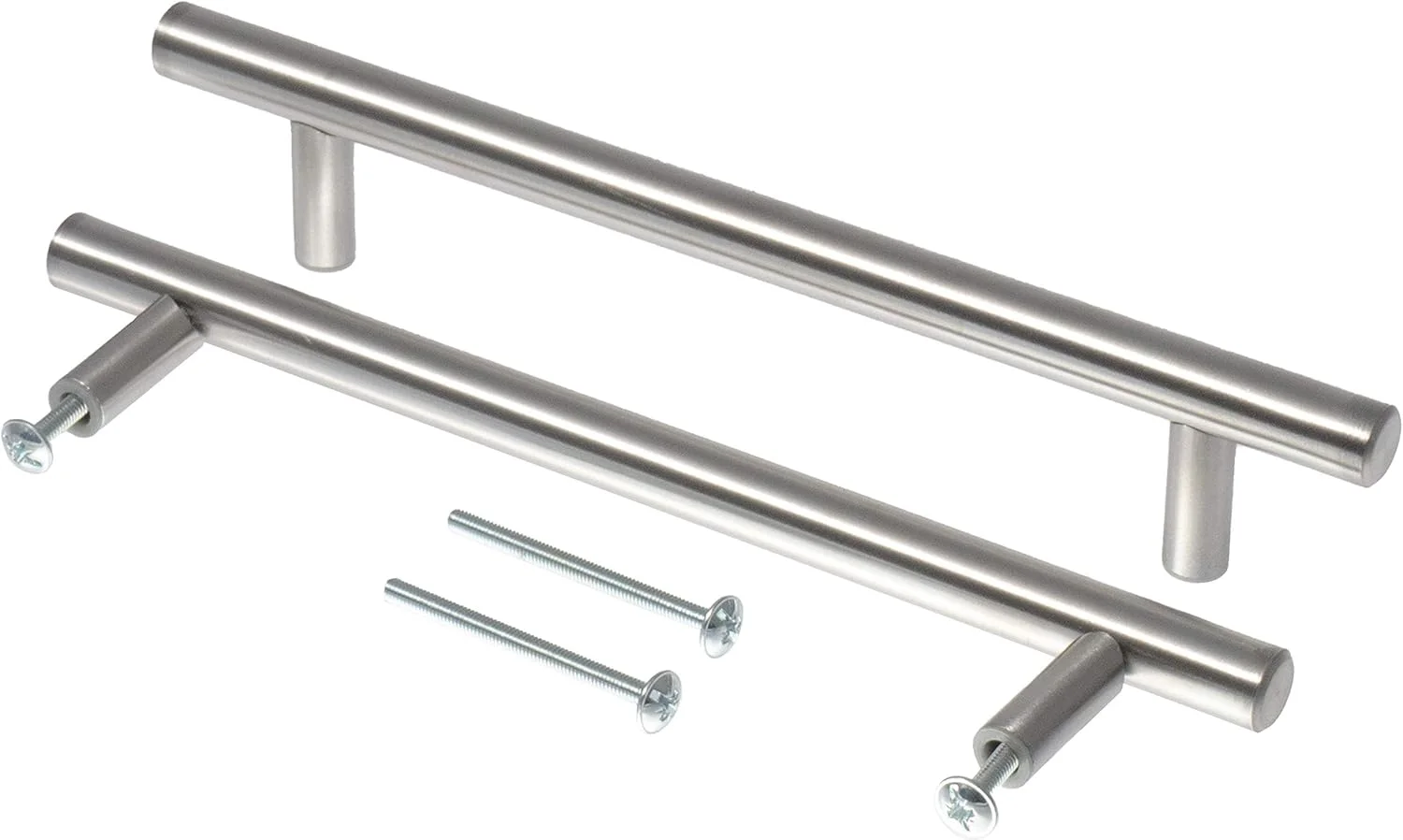 دستگیره کابینت آشپزخانه ایکیا مدل KALLROR، 213 میلی متر، استیل ضد زنگ، به همراه پیچ، بسته 2 عددی، 503.570.02 دستگیره کابینت آشپزخانه ایکیا مدل KALLROR، 213 میلی متر، استیل ضد زنگ، به همراه پیچ، بسته 2 عددی، 503.570.02